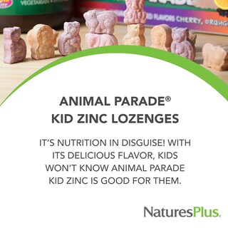 Foto 3 | Suplemento Naturesplus Animal Parade Kidzinc, 90 Pastillas, 2 Veces - Venta Internacional.