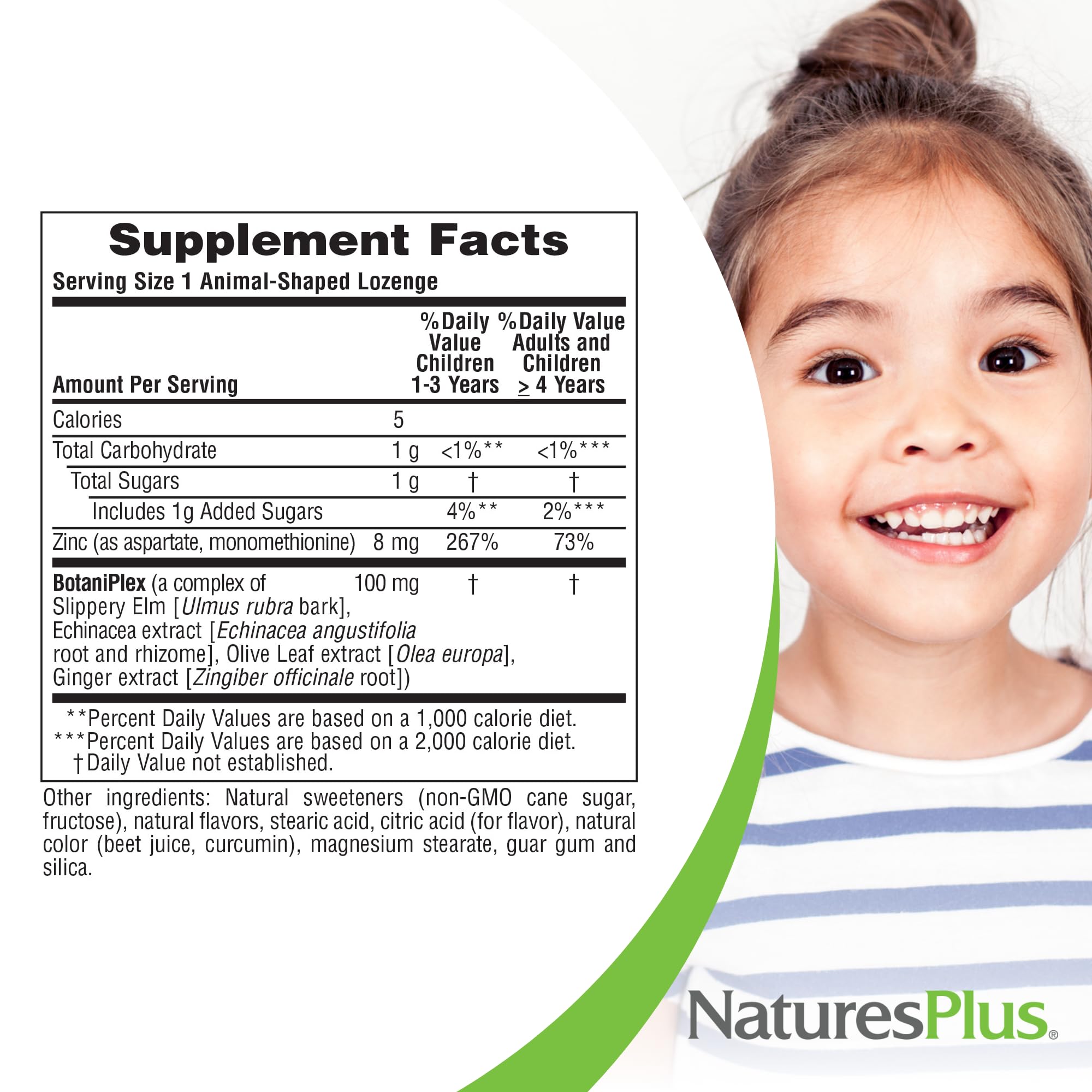 Foto 6 pulgar | Suplemento Naturesplus Animal Parade Kidzinc, 90 Pastillas, 2 Veces - Venta Internacional.