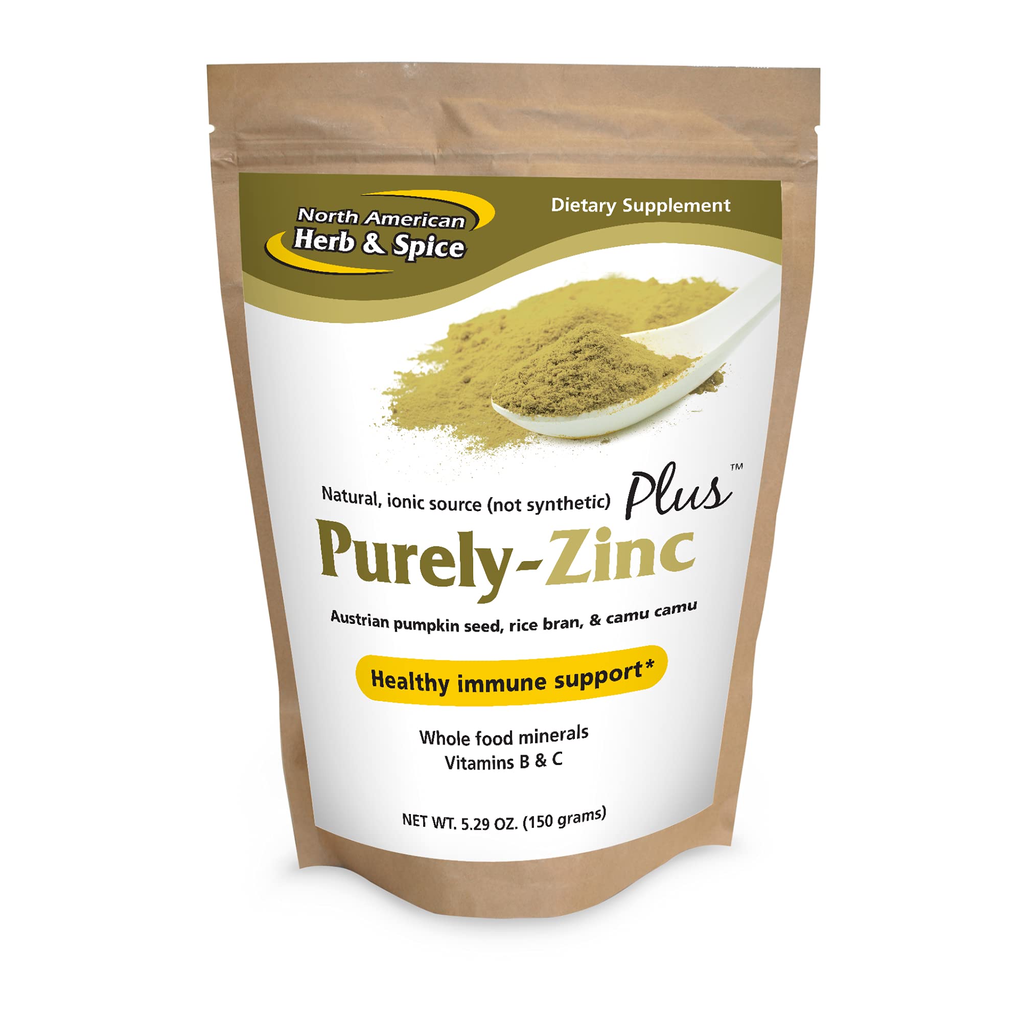 Foto 2 pulgar | Suplemento North American Herb & Spice Purely-zinc Plus 150 Ml - Venta Internacional.
