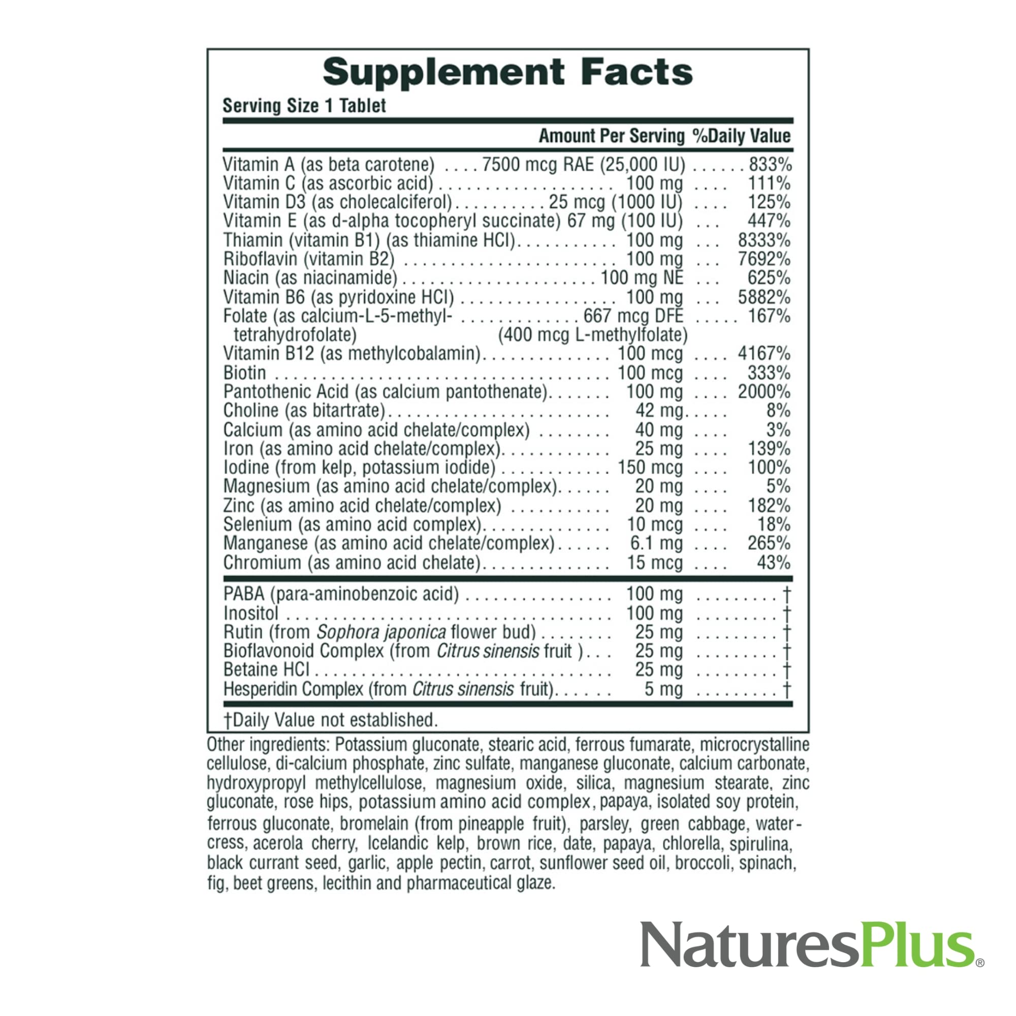 Foto 6 pulgar | Suplemento Multivitamínico Naturesplus Ultra Ii 90 Comprimidos - Venta Internacional.