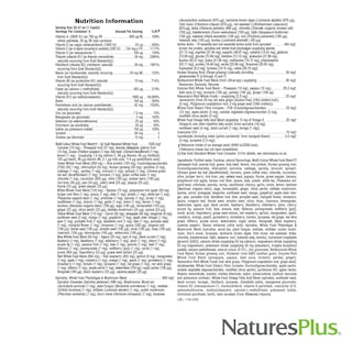 Foto 4 | Suplemento Multivitamínico Source Of Life Gold De Naturesplus, 240 Ml - Venta Internacional.