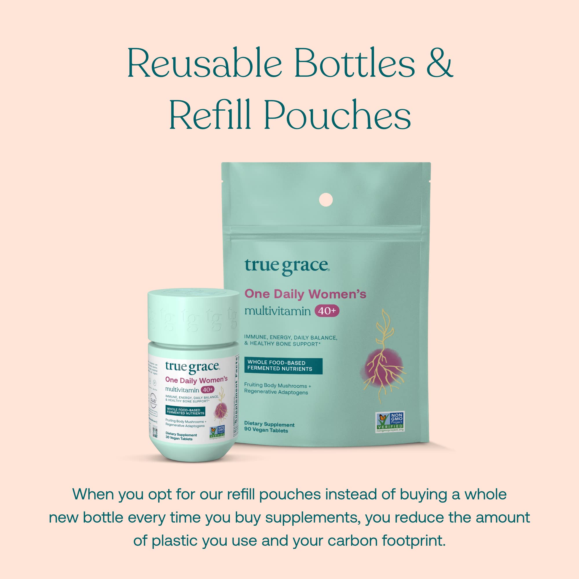 Foto 7 pulgar | Multivitamínico True Grace One Daily Para Mujeres De 40 A Más De 90 Comprimidos - Venta Internacional.