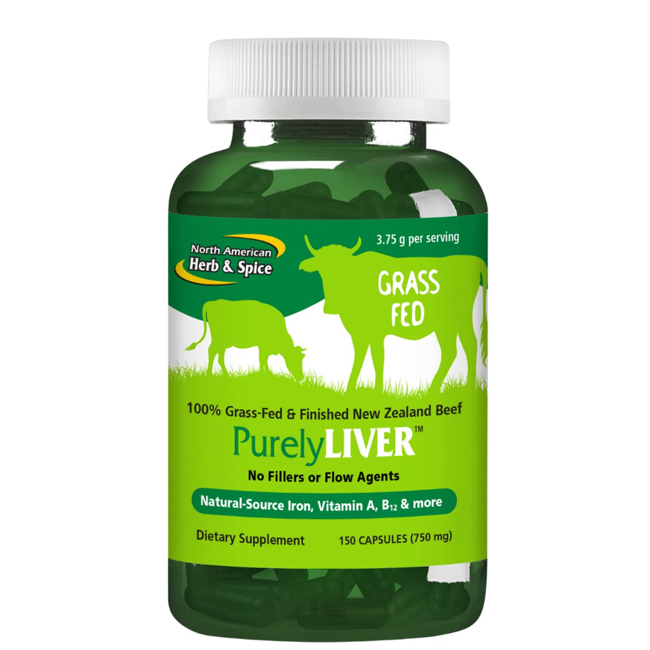 Foto 1 | Suplemento North American Herb & Spice Purelyliver 150 Cápsulas - Venta Internacional.