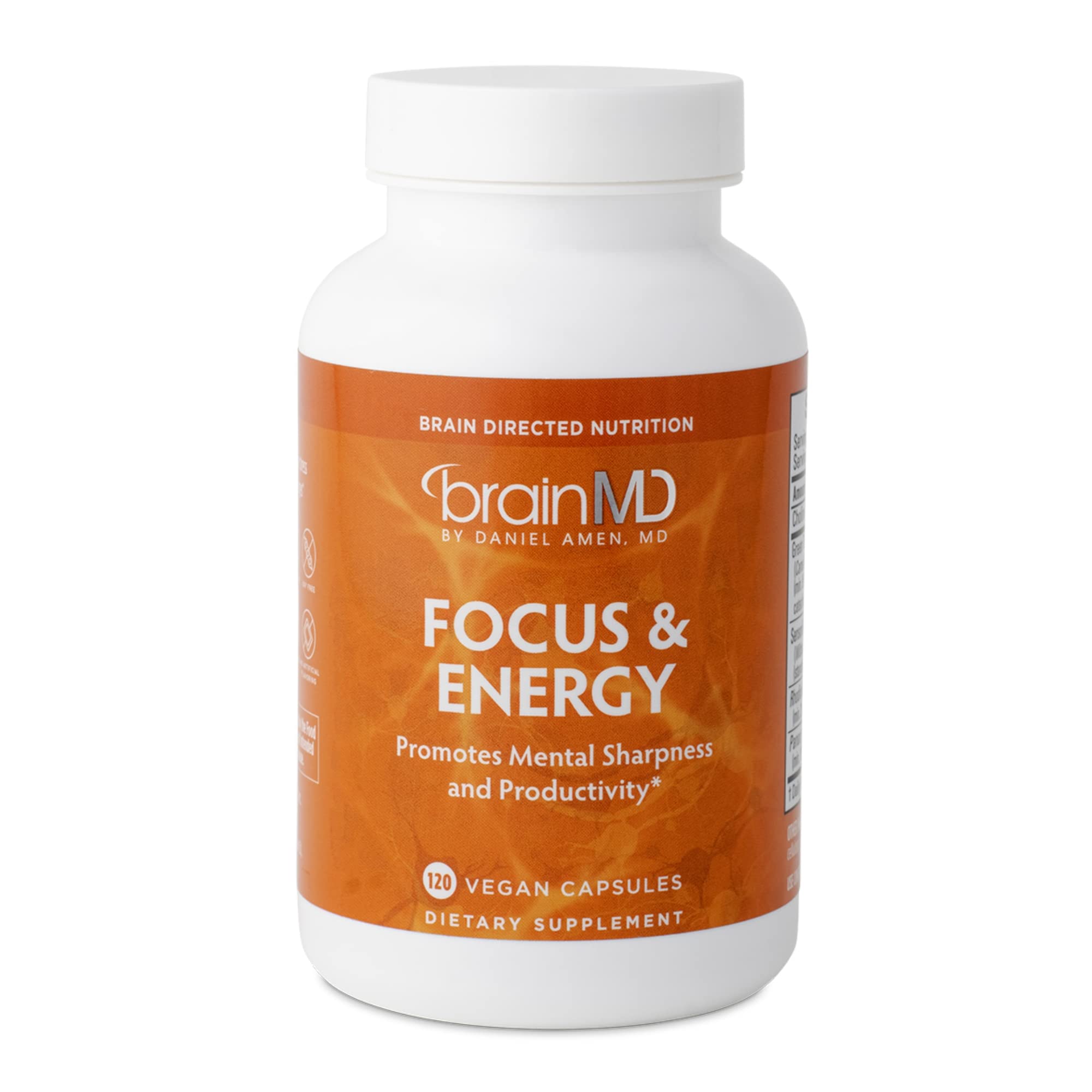 Foto 2 pulgar | Suplemento Brainmd Dr Amen Focus & Energy 120 Cápsulas X2 - Venta Internacional.