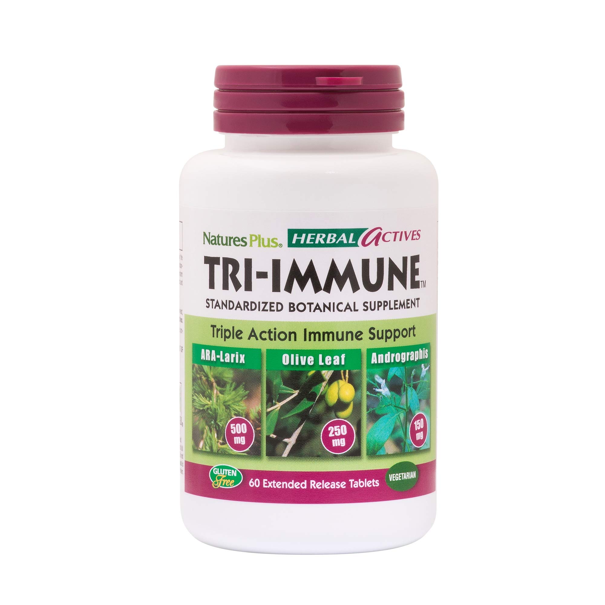 Foto 2 pulgar | Suplemento Naturesplus Herbal Actives Tri Immune 60 Comprimidos - Venta Internacional.