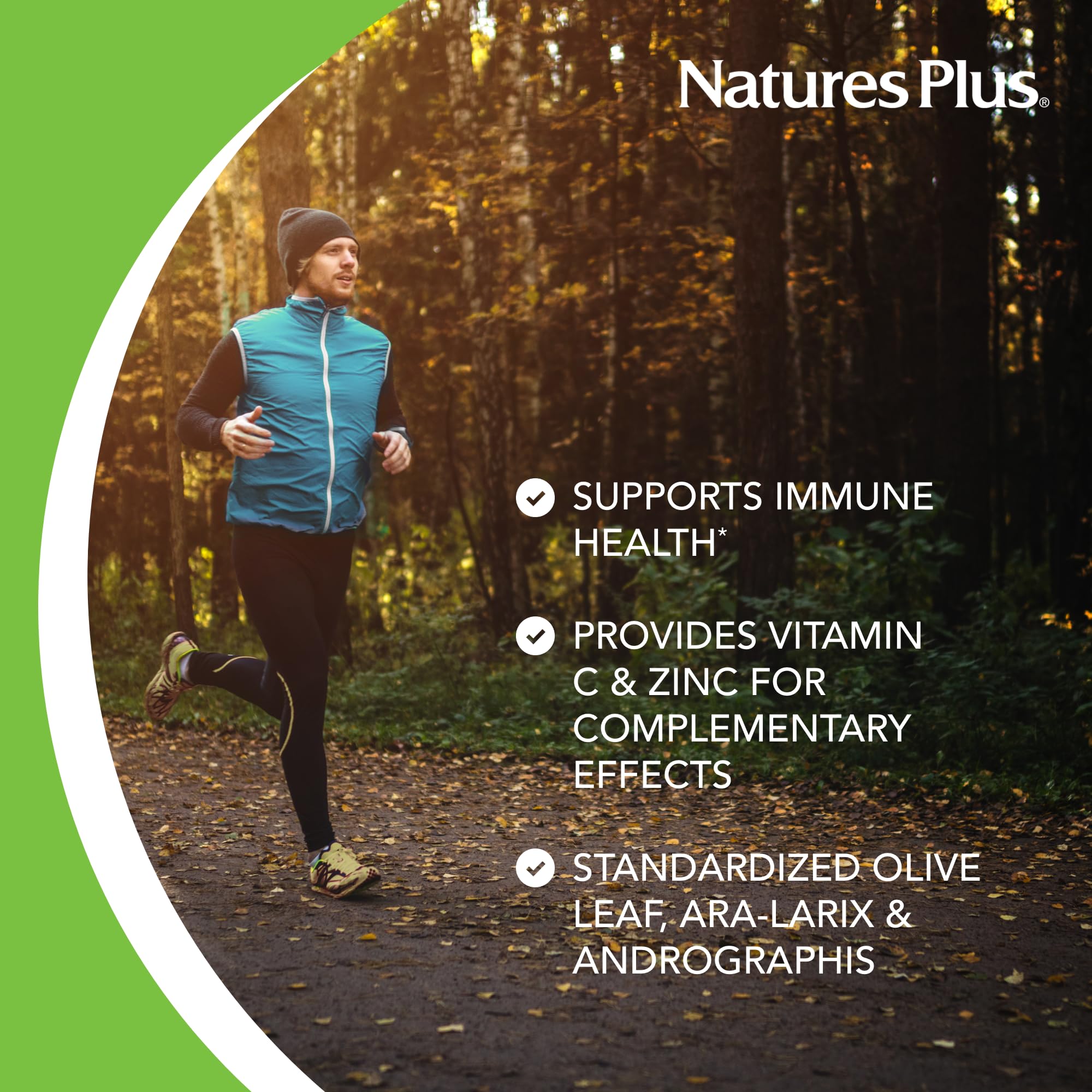 Foto 4 pulgar | Suplemento Naturesplus Herbal Actives Tri Immune 60 Comprimidos - Venta Internacional.