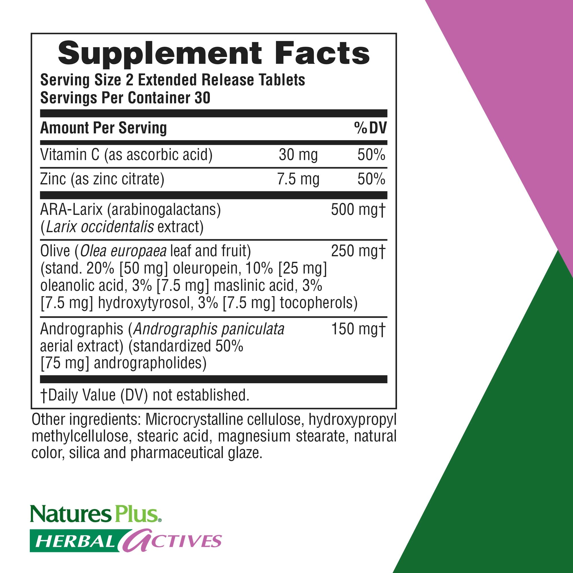 Foto 7 pulgar | Suplemento Naturesplus Herbal Actives Tri Immune 60 Comprimidos - Venta Internacional.