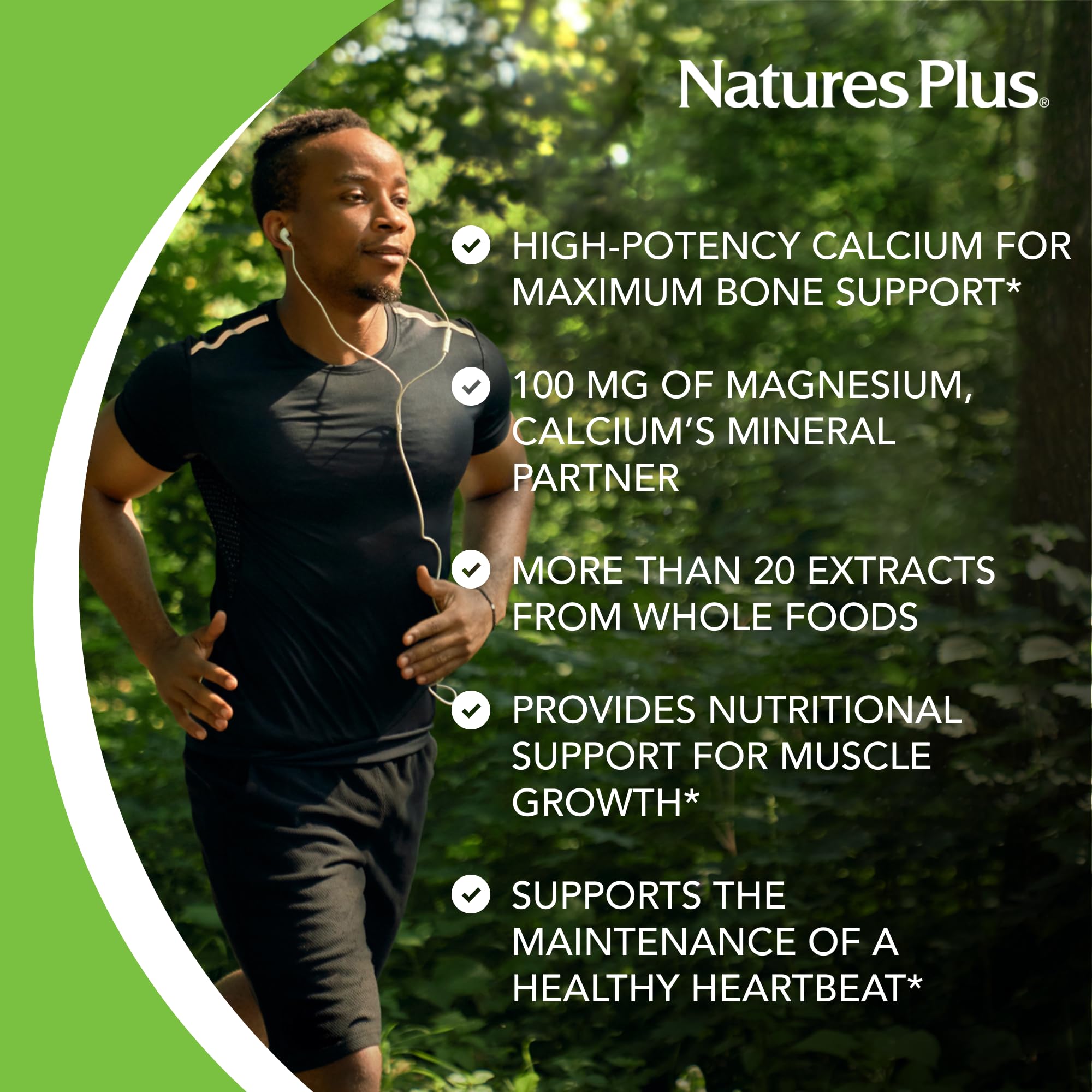 Foto 4 pulgar | Suplemento Natures Plus Source Of Life Garden Calcium 120 Cápsulas - Venta Internacional.