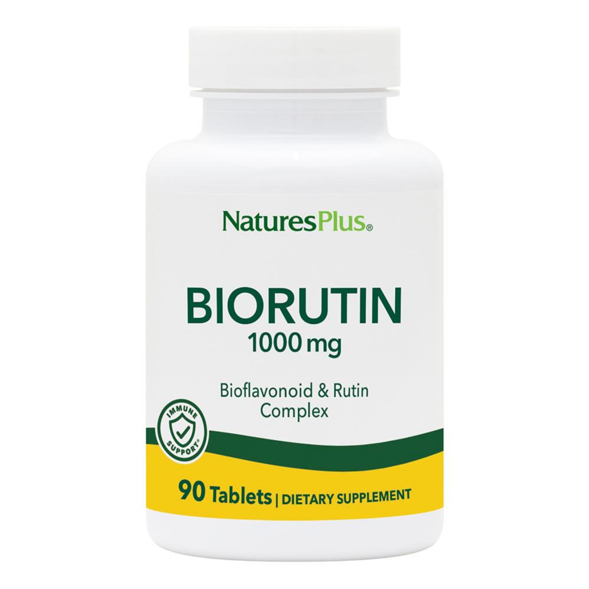 Foto 2 pulgar | Suplemento Natures Plus Biorutin 1000 Mg 90 Comprimidos X2 - Venta Internacional.