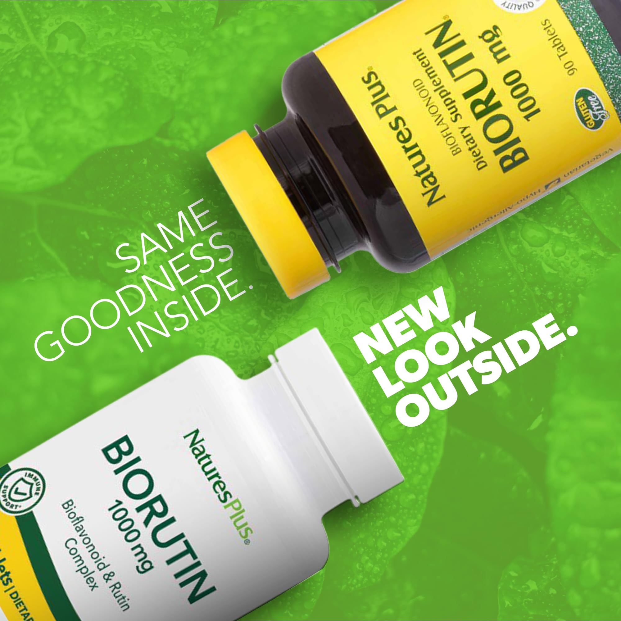 Foto 2 | Suplemento Natures Plus Biorutin 1000 Mg 90 Comprimidos X2 - Venta Internacional.