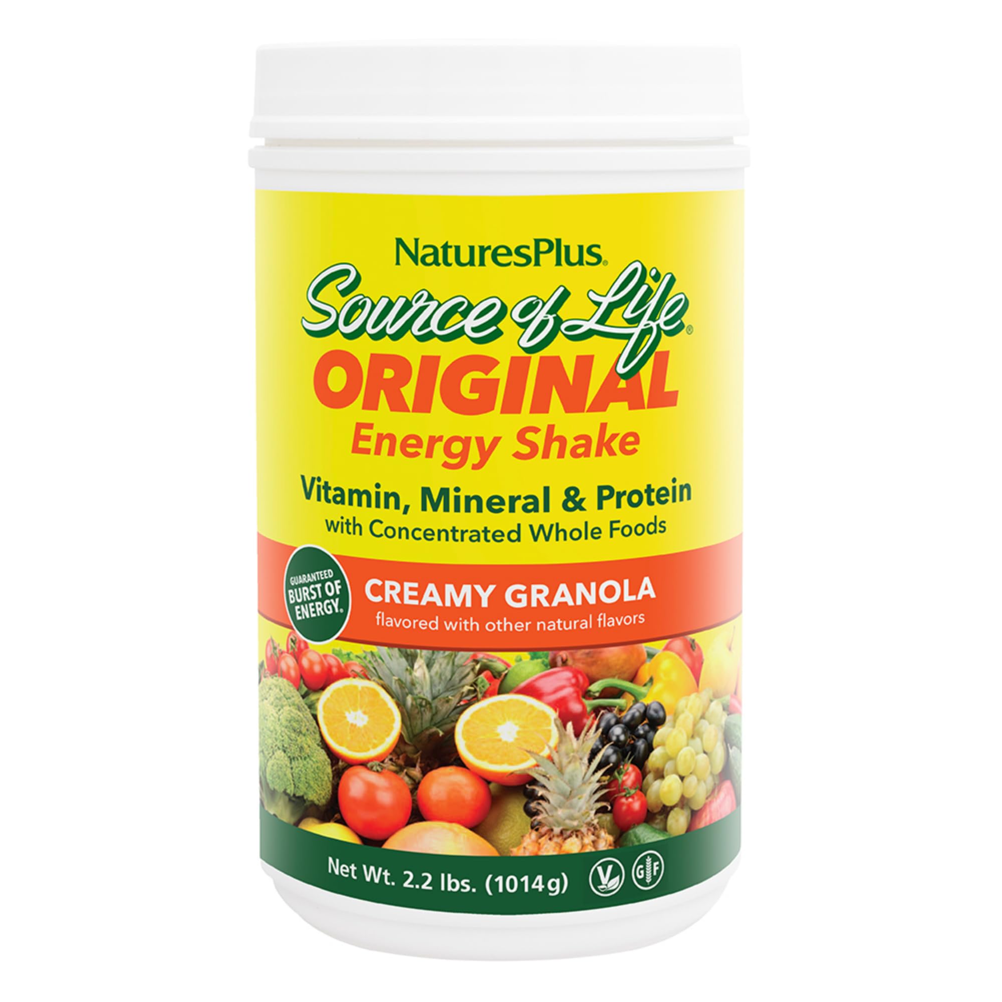 Foto 2 pulgar | Granola Multivitamínica Energy Shake Naturesplus Source Of Life De 1 Kg - Venta Internacional.