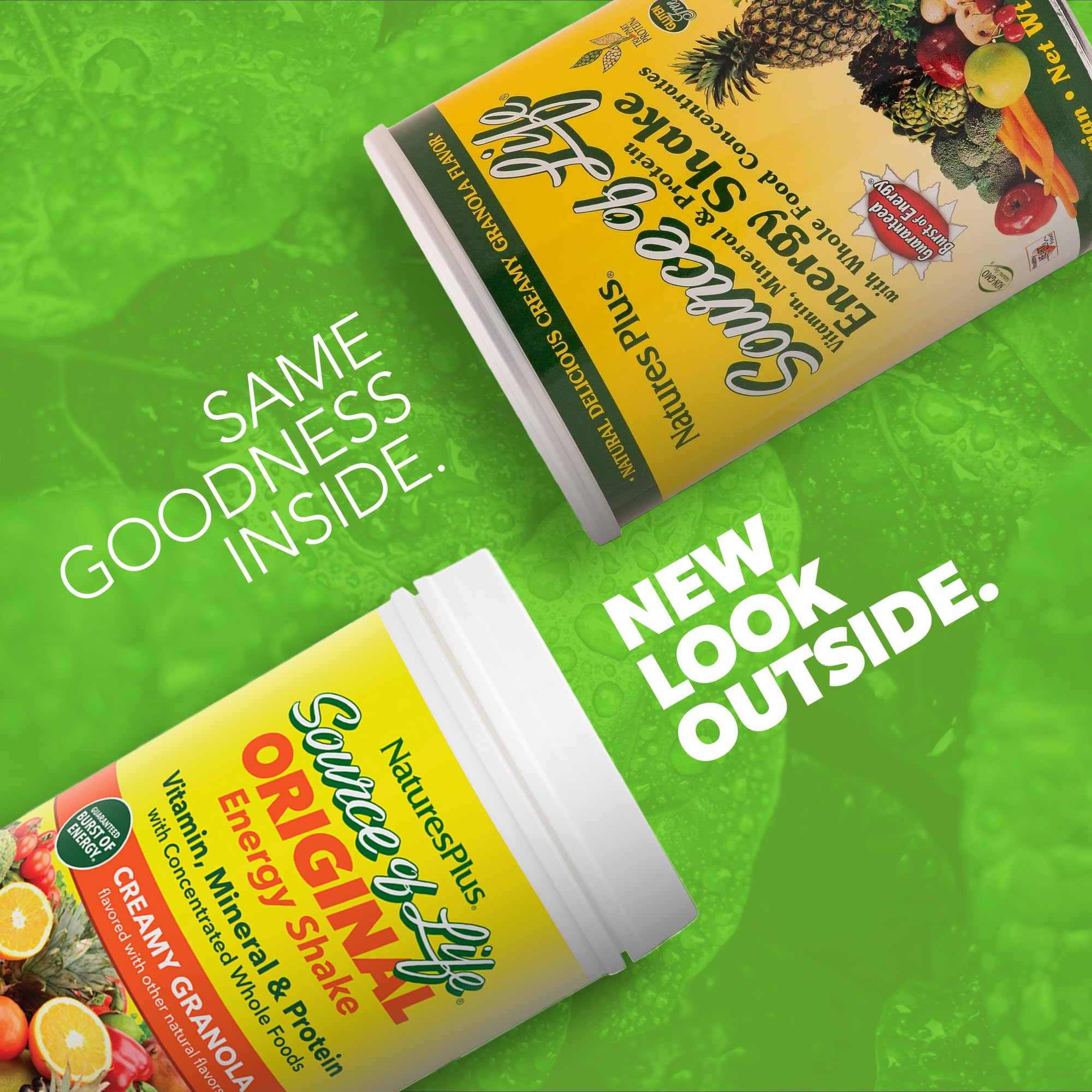 Foto 3 pulgar | Granola Multivitamínica Energy Shake Naturesplus Source Of Life De 1 Kg - Venta Internacional.