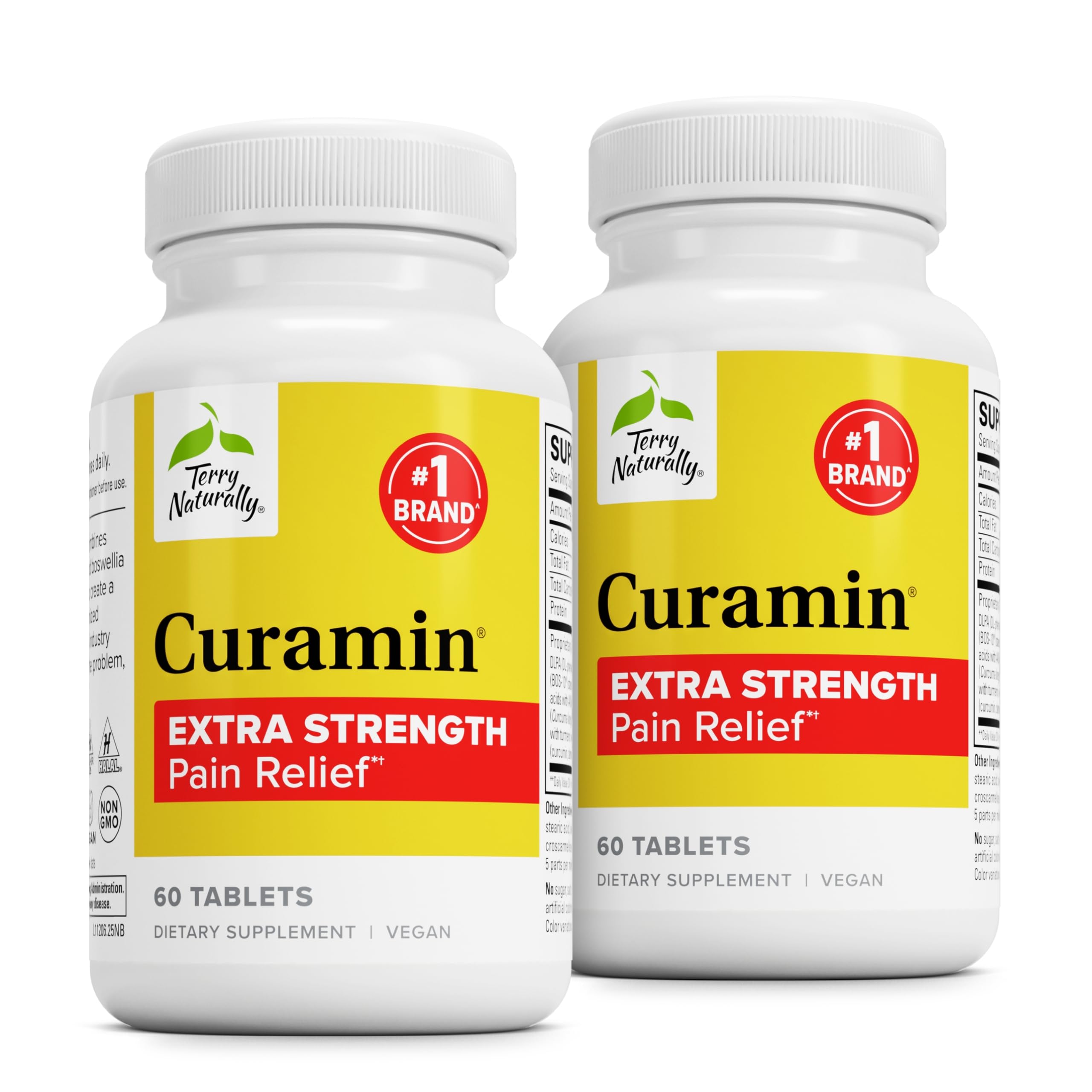 Foto 2 pulgar | Suplemento Terry Naturally Curamin Extra Strength 60 Comprimidos - Venta Internacional.