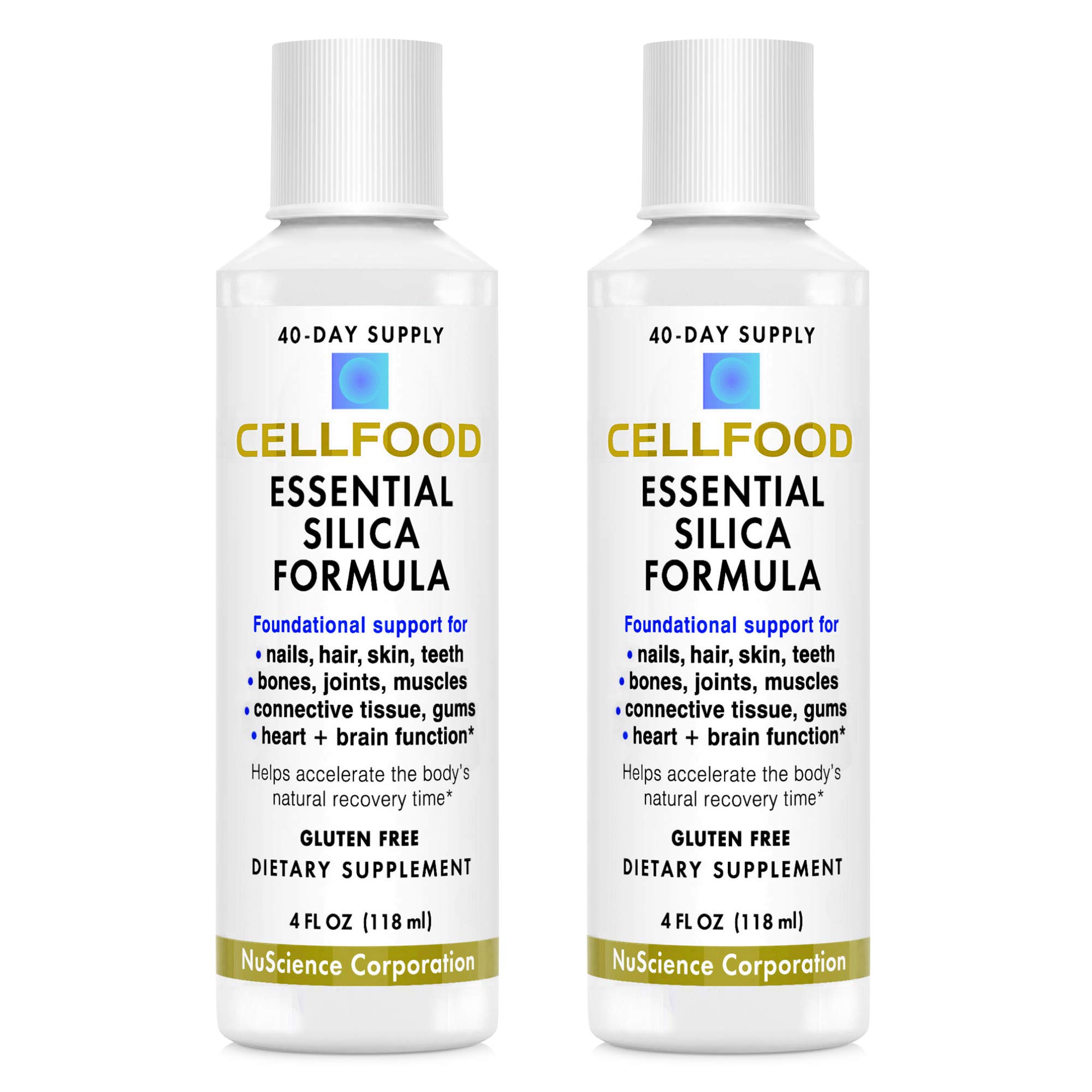 Foto 2 pulgar | Suplemento Cellfood Essential Silica, Antienvejecimiento, 120 Ml, Paquete De 2 - Venta Internacional.