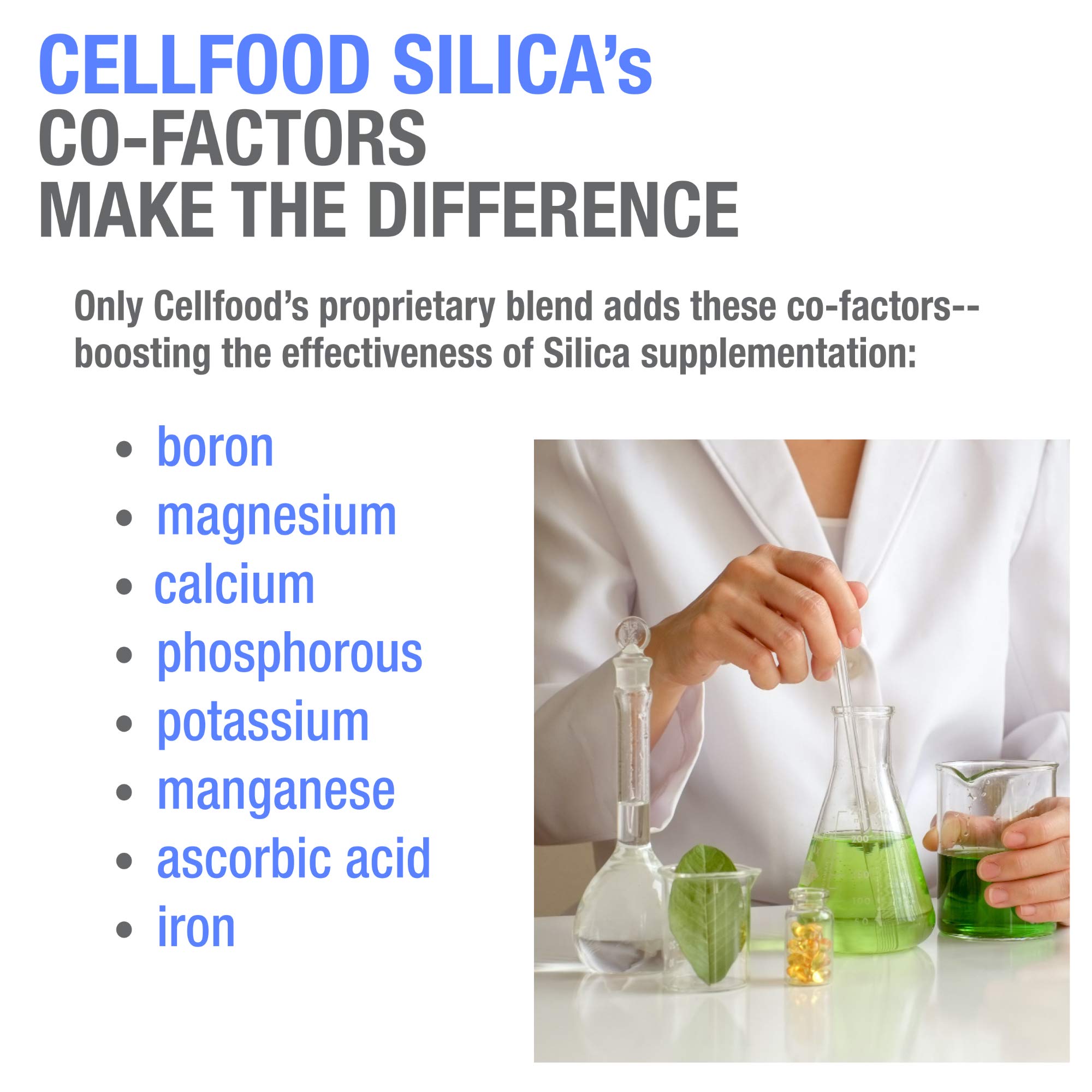 Foto 6 pulgar | Suplemento Cellfood Essential Silica, Antienvejecimiento, 120 Ml, Paquete De 2 - Venta Internacional.