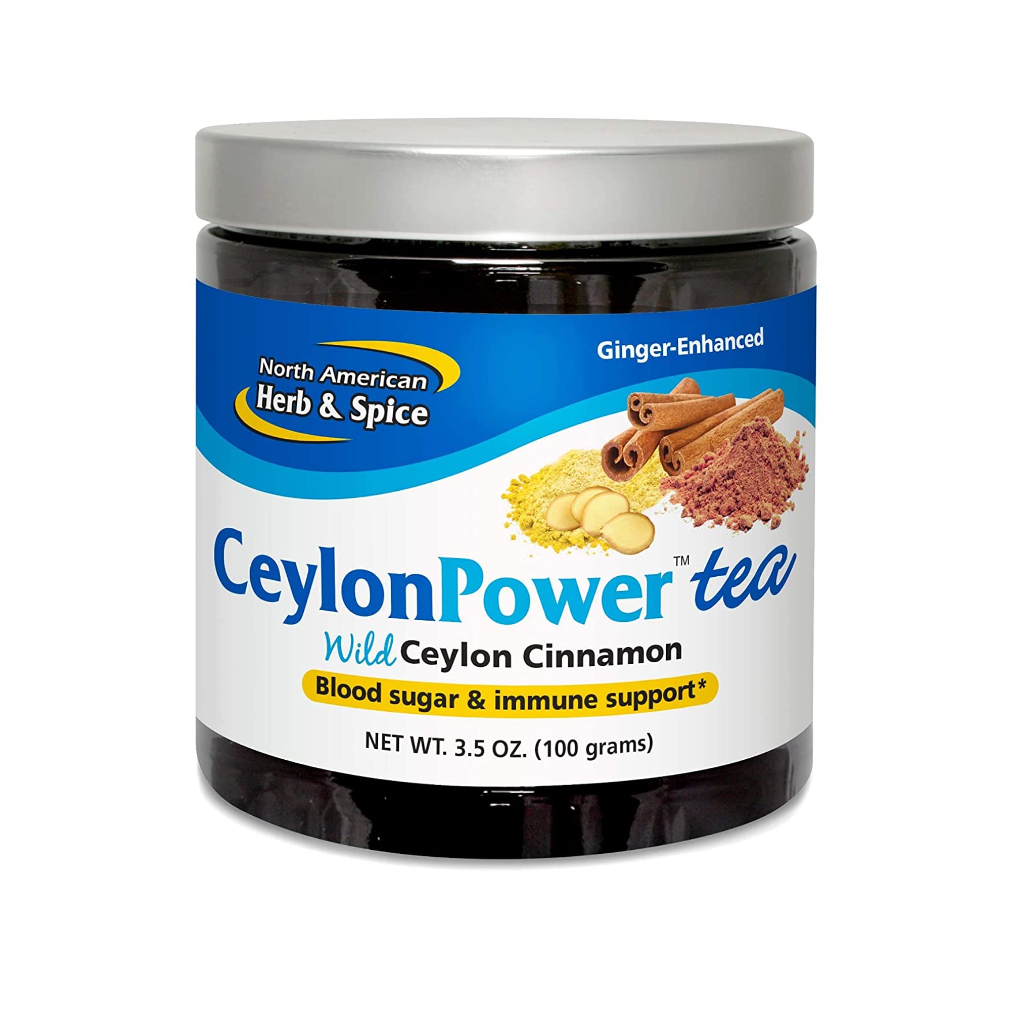 Foto 2 pulgar | Té North American Herb & Spice Ceylonpower 90 G 50 Porciones - Venta Internacional.