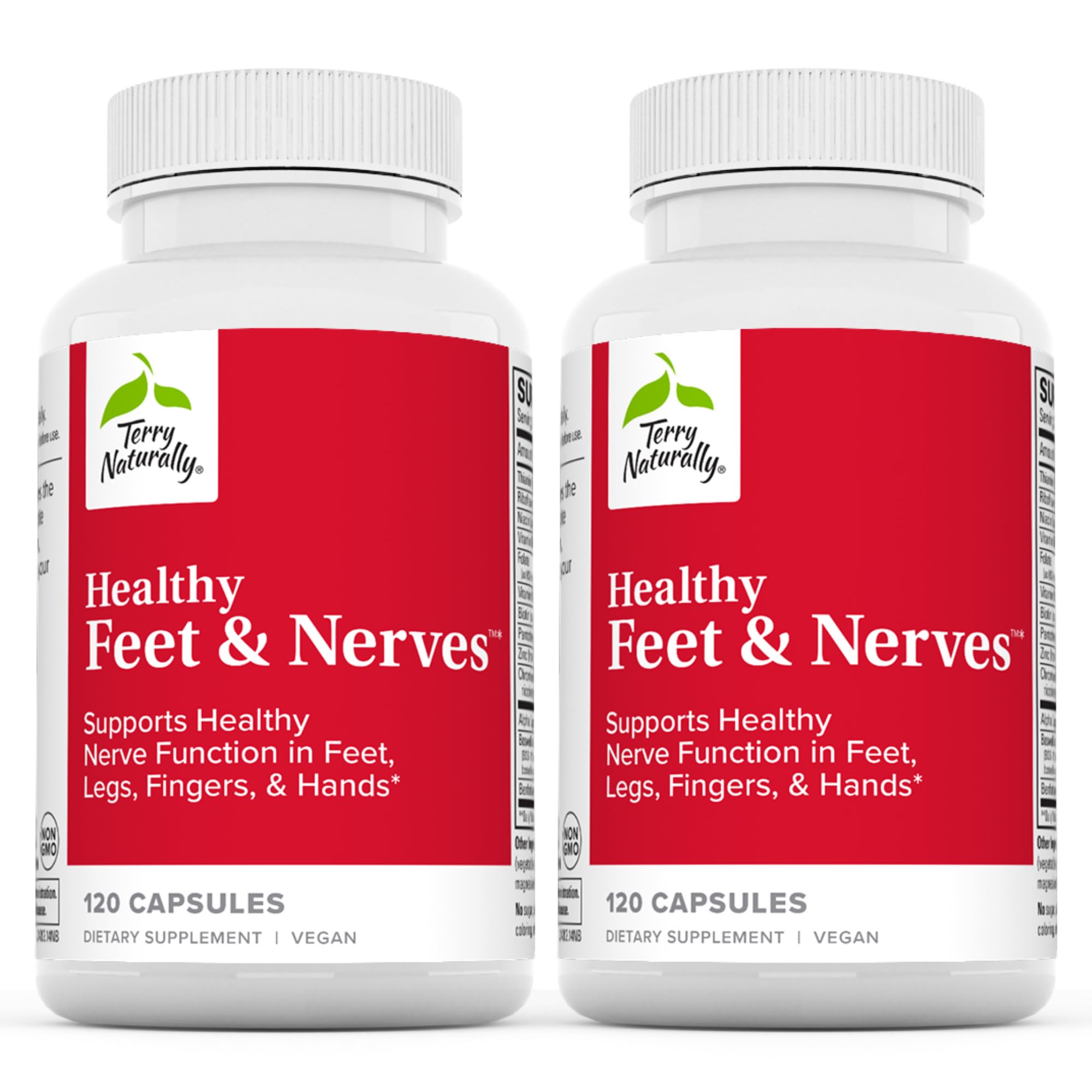 Foto 2 pulgar | Suplemento Terry Naturally Healthy Feet & Nerves 120 Cápsulas - Venta Internacional.