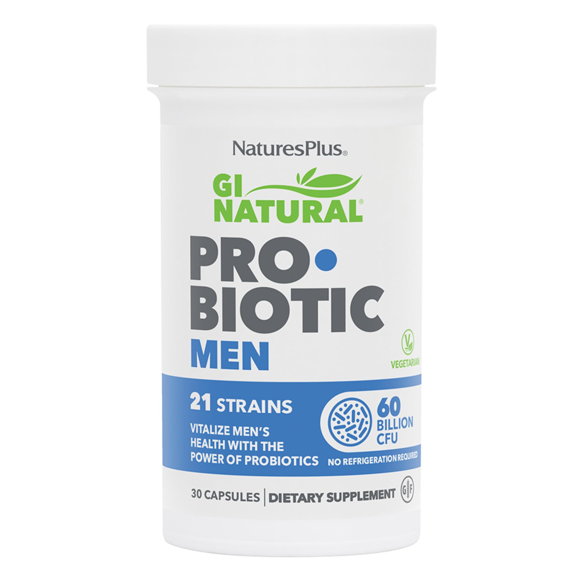 Foto 2 pulgar | Suplemento Probiótico Natural Nature's Plus Gi Para Hombres, 30 Cápsulas - Venta Internacional.
