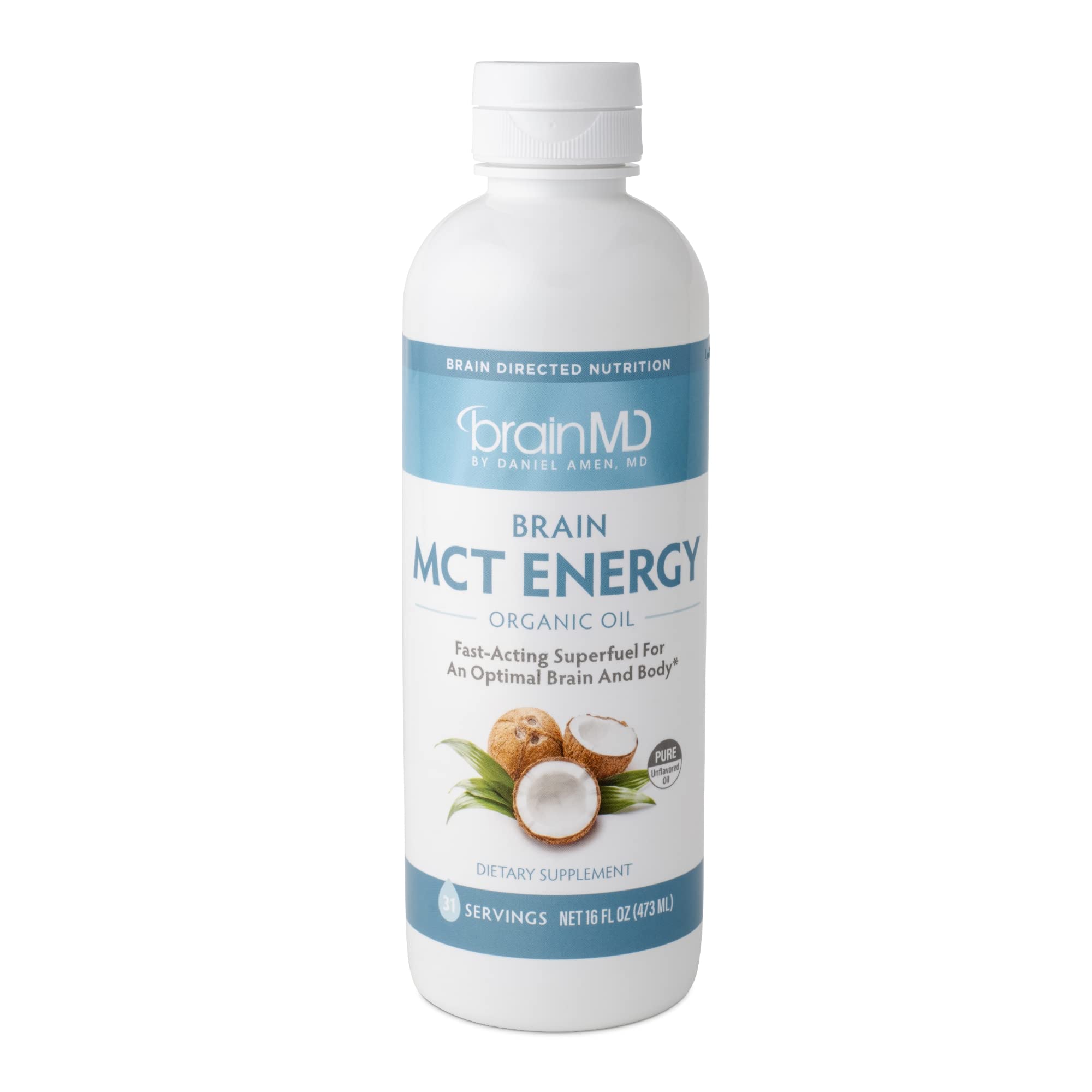 Foto 2 pulgar | Suplemento Brainmd Brain Mct Energy 473 Ml Para Cerebro Y Cuerpo - Venta Internacional.