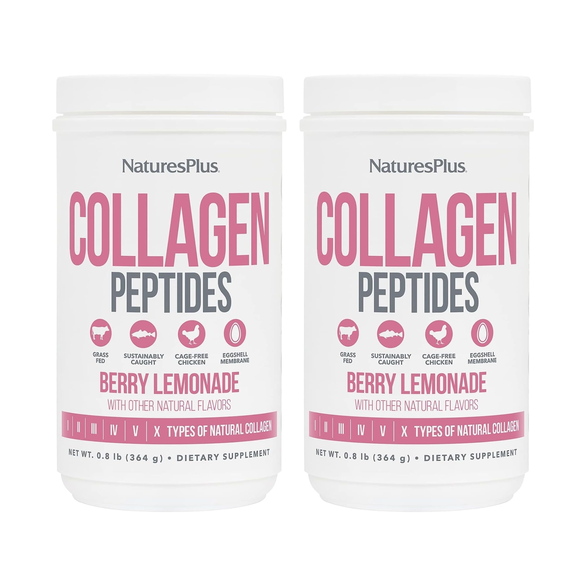 Suplemento Naturesplus Con Péptidos De Colágeno Y Limonada De Bayas, 0,36 Kg - Venta Internacional.
