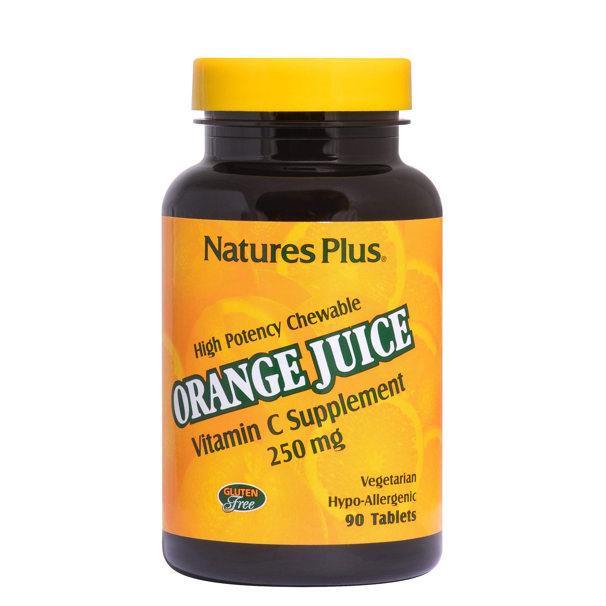 Foto 2 pulgar | Suplemento Naturesplus De Jugo De Naranja Masticable Con Vitamina C 250 Mg - Venta Internacional.