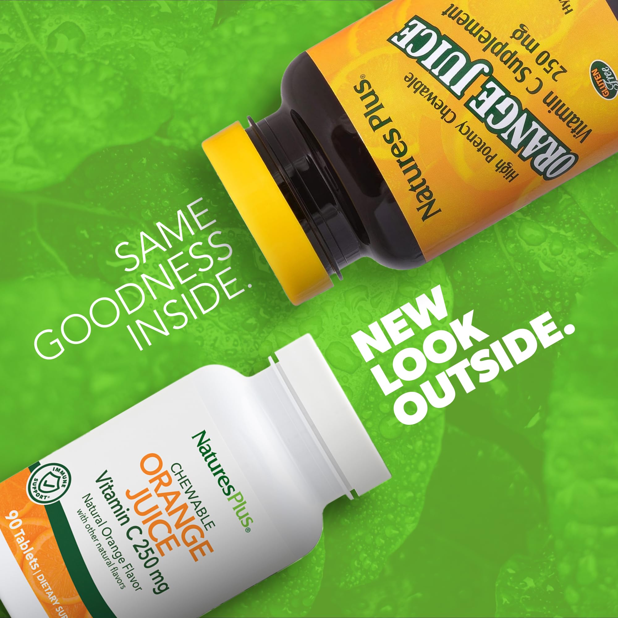 Foto 2 | Suplemento Naturesplus De Jugo De Naranja Masticable Con Vitamina C 250 Mg - Venta Internacional.