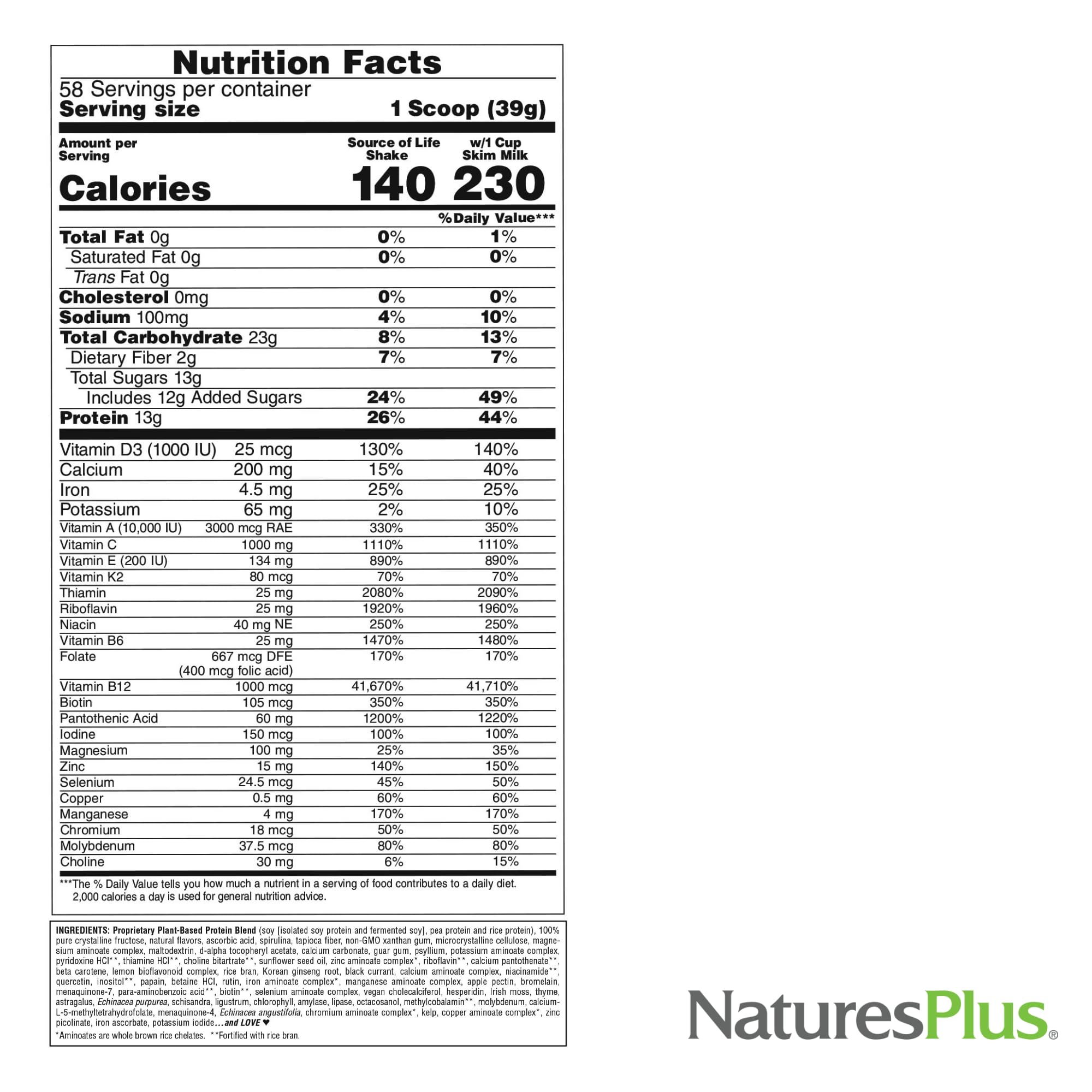 Foto 6 pulgar | Granola Cremosa Energy Shake Naturesplus Source Of Life, 5 Kg - Venta Internacional.