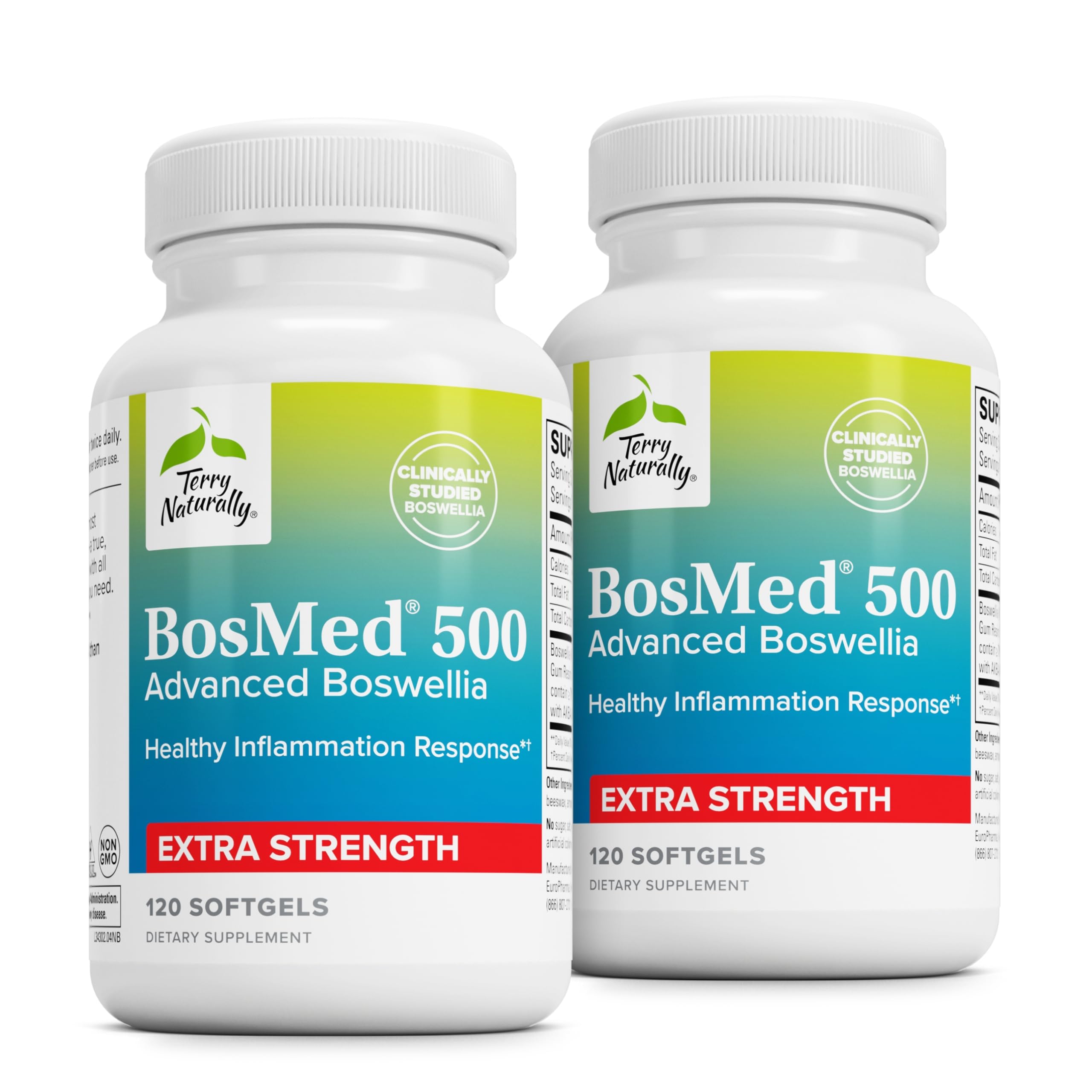 Foto 2 pulgar | Suplemento Terry Naturally Bosmed 500 Extra Strength X120 - Venta Internacional.