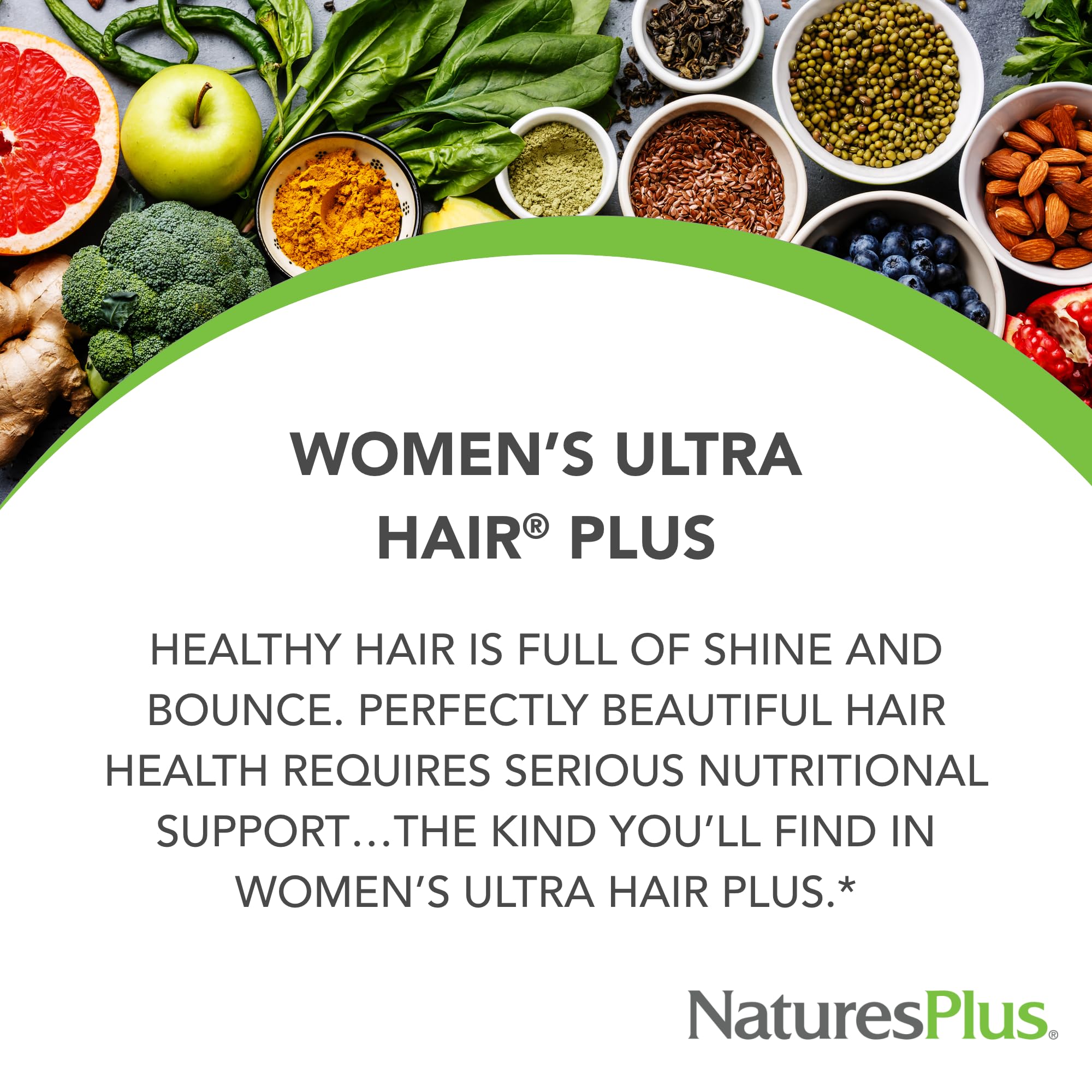 Foto 3 pulgar | Suplemento Ultra Hair Plus De Naturesplus Para Mujer X120 - Venta Internacional.