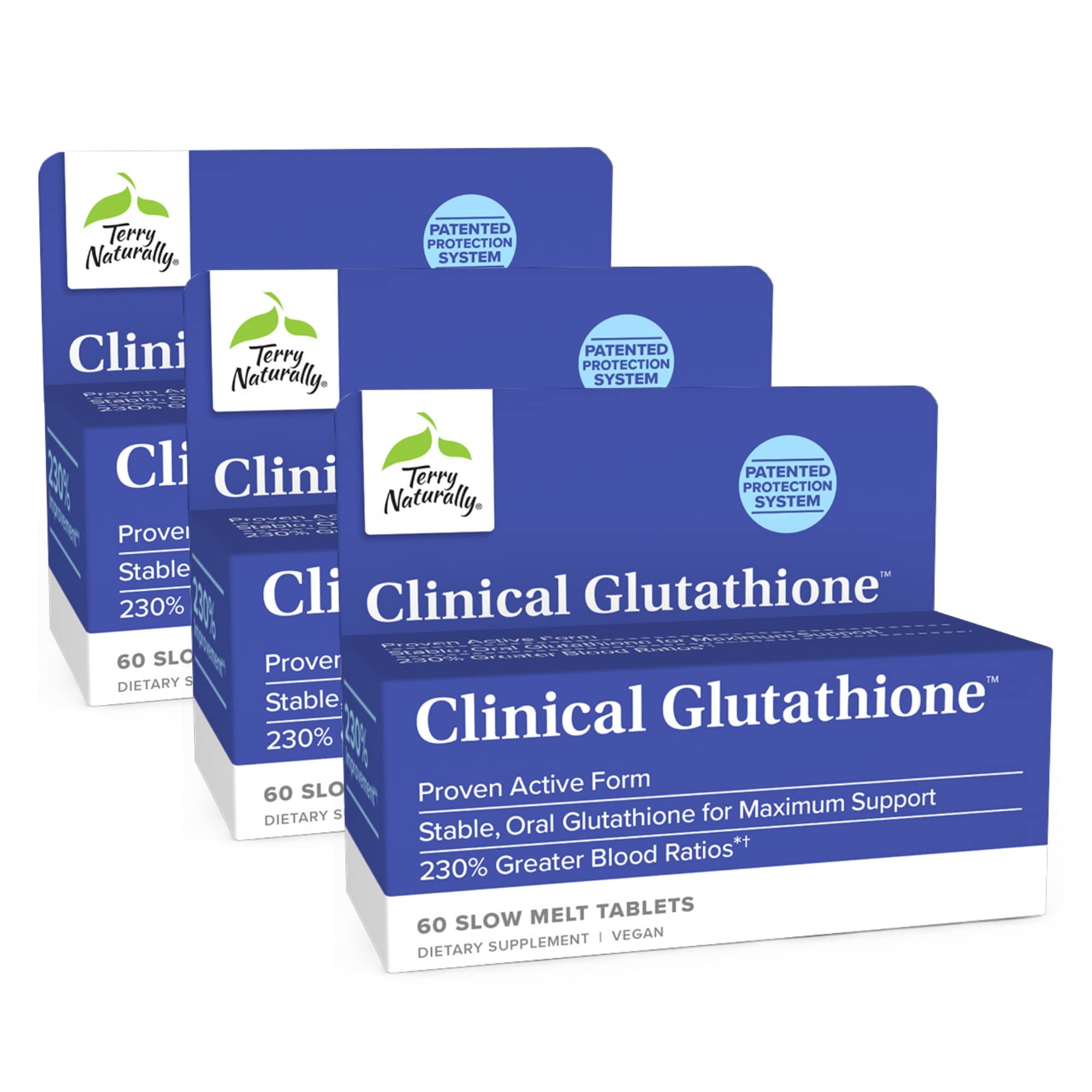 Foto 1 | Suplemento Terry Naturally Clinical Glutatión 60 Comprimidos - Venta Internacional.