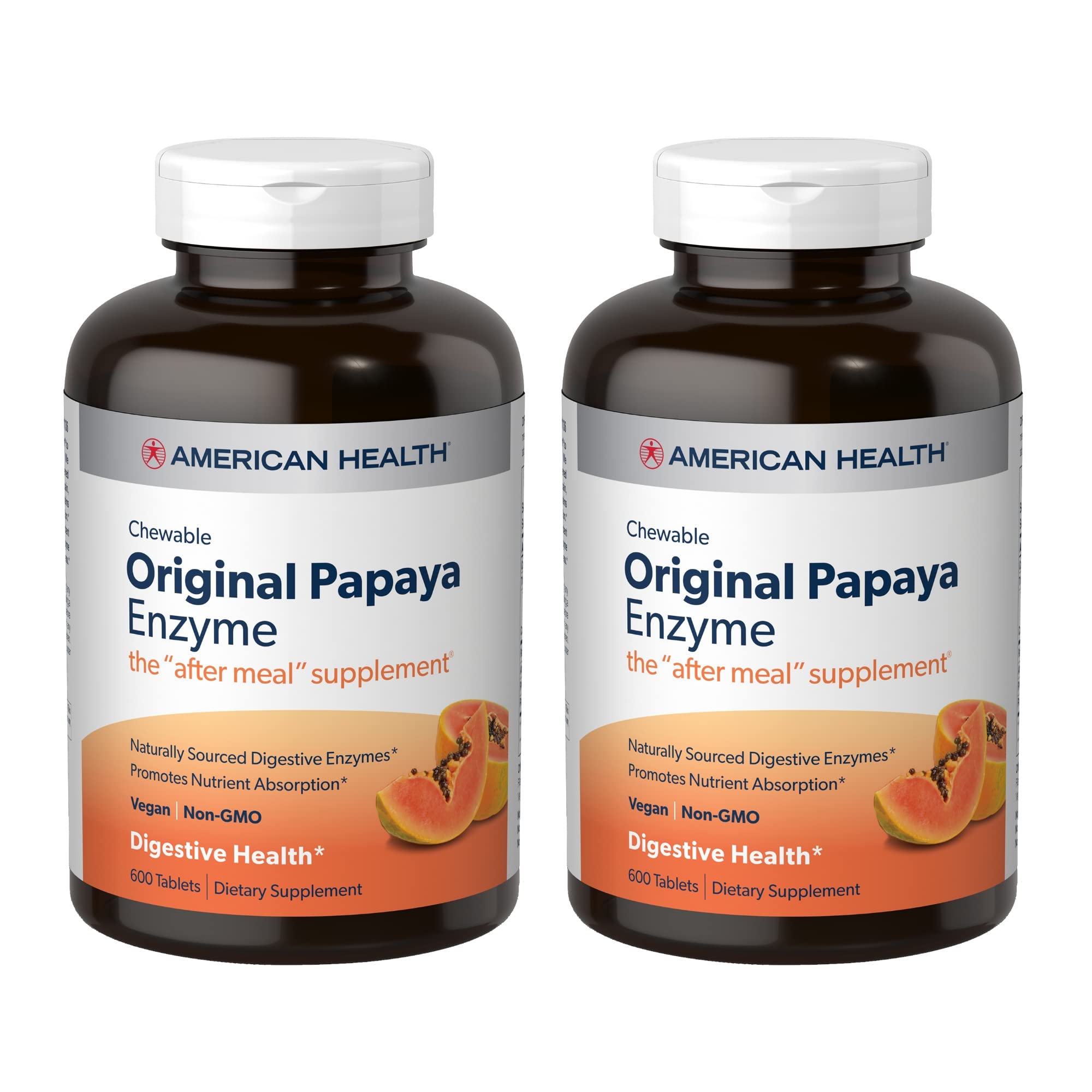 Foto 2 pulgar | Suplemento American Health Original Papaya Enzyme 600 Comprimidos - Venta Internacional.