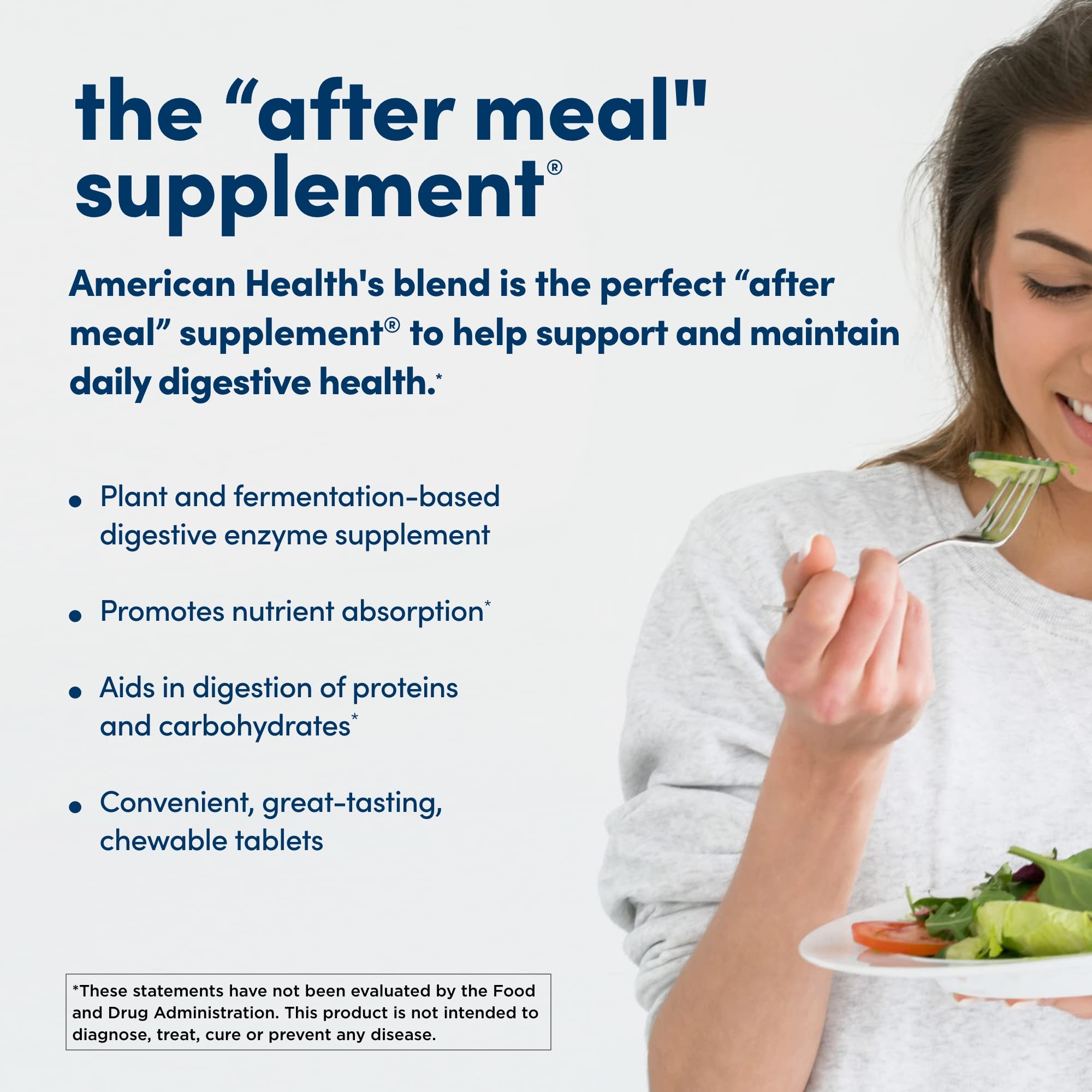 Foto 4 pulgar | Suplemento American Health Original Papaya Enzyme 600 Comprimidos - Venta Internacional.