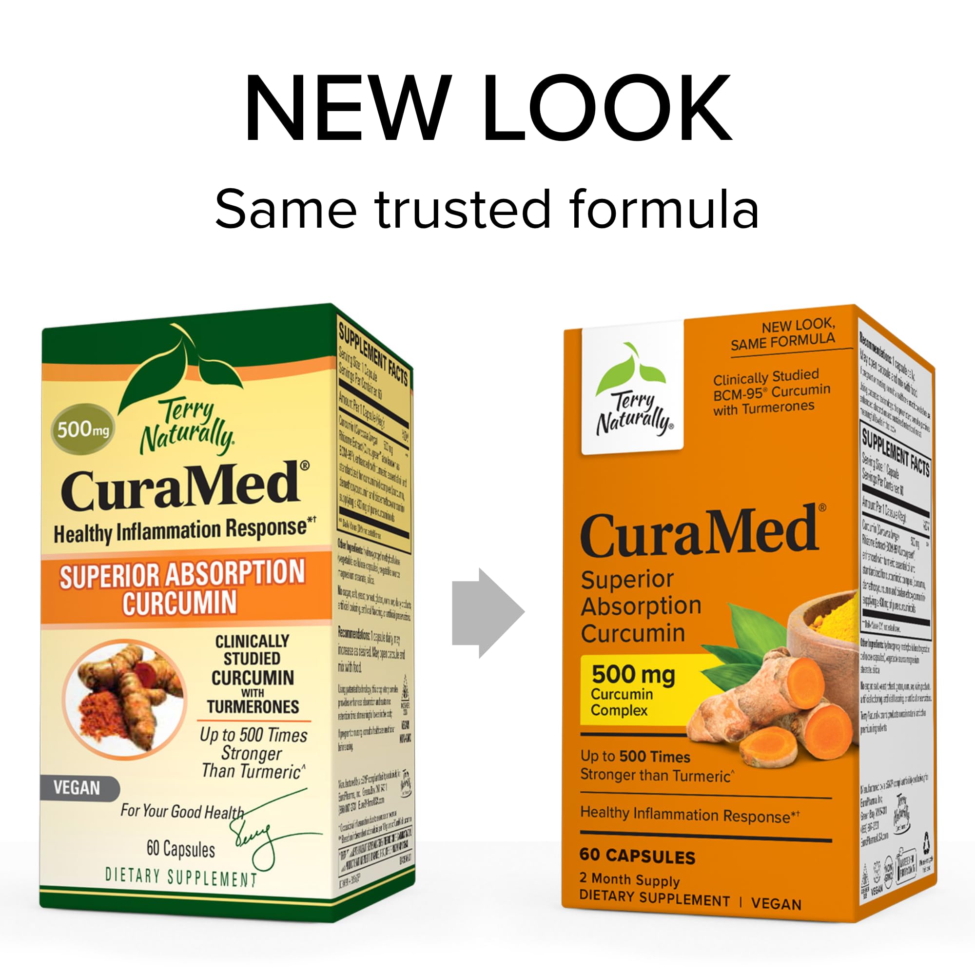 Foto 4 pulgar | Suplemento Terry Naturally Curamed 500 Mg Brain & Immune 60 Cápsulas Blandas - Venta Internacional.