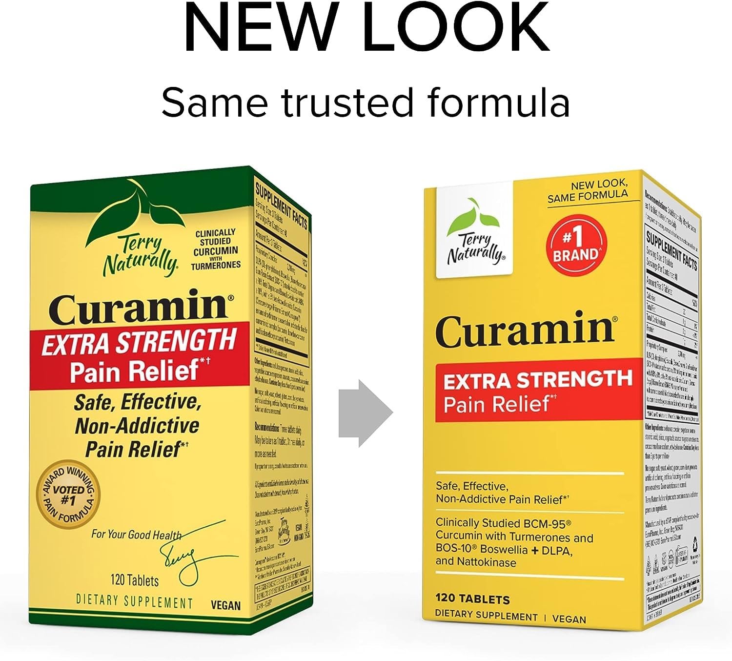Foto 4 pulgar | Suplemento Terry Naturally Curamin Extra Strength 120 Comprimidos - Venta Internacional.
