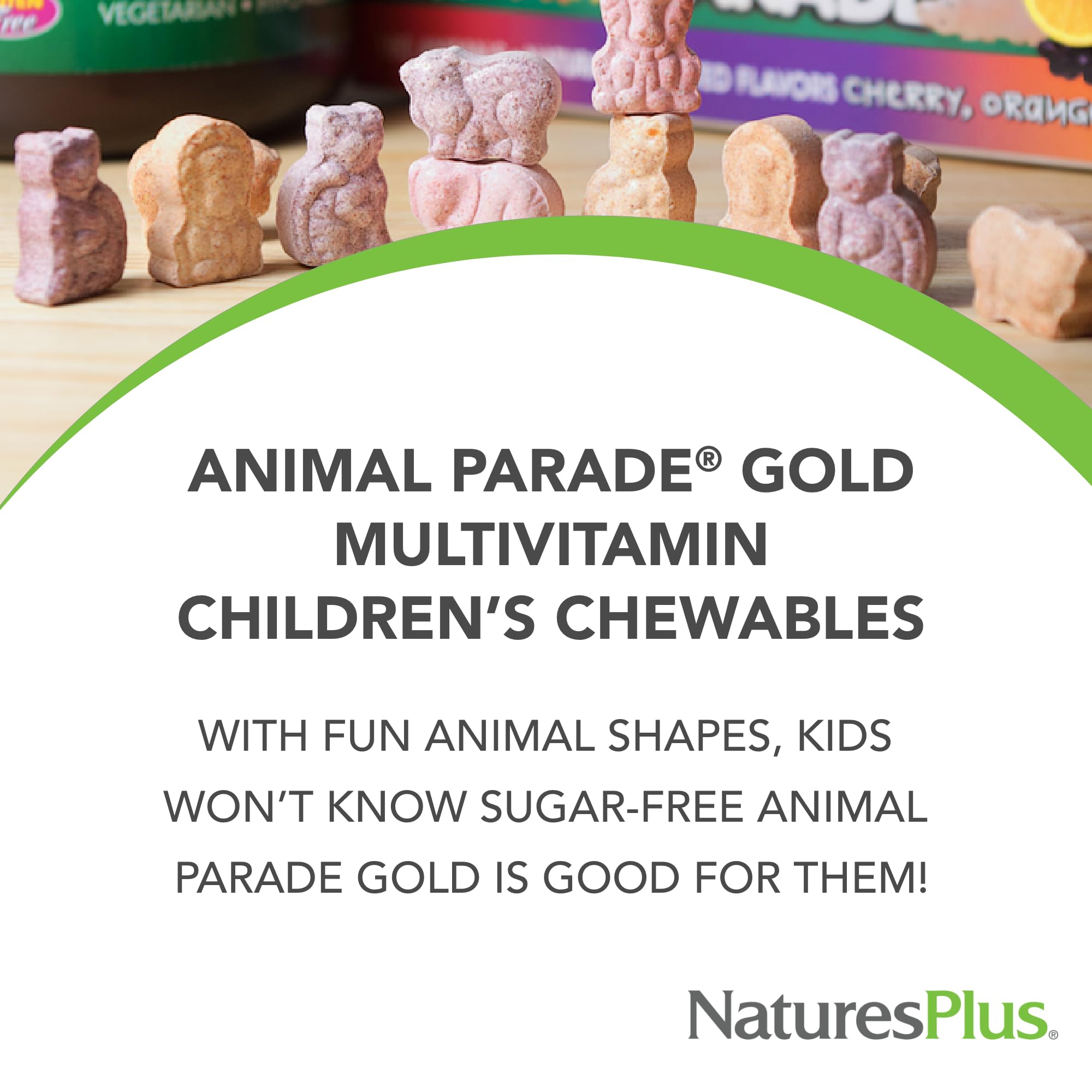 Foto 4 pulgar | Multivitamínico Naturesplus Animal Parade Gold Kids 120 Comprimidos - Venta Internacional.
