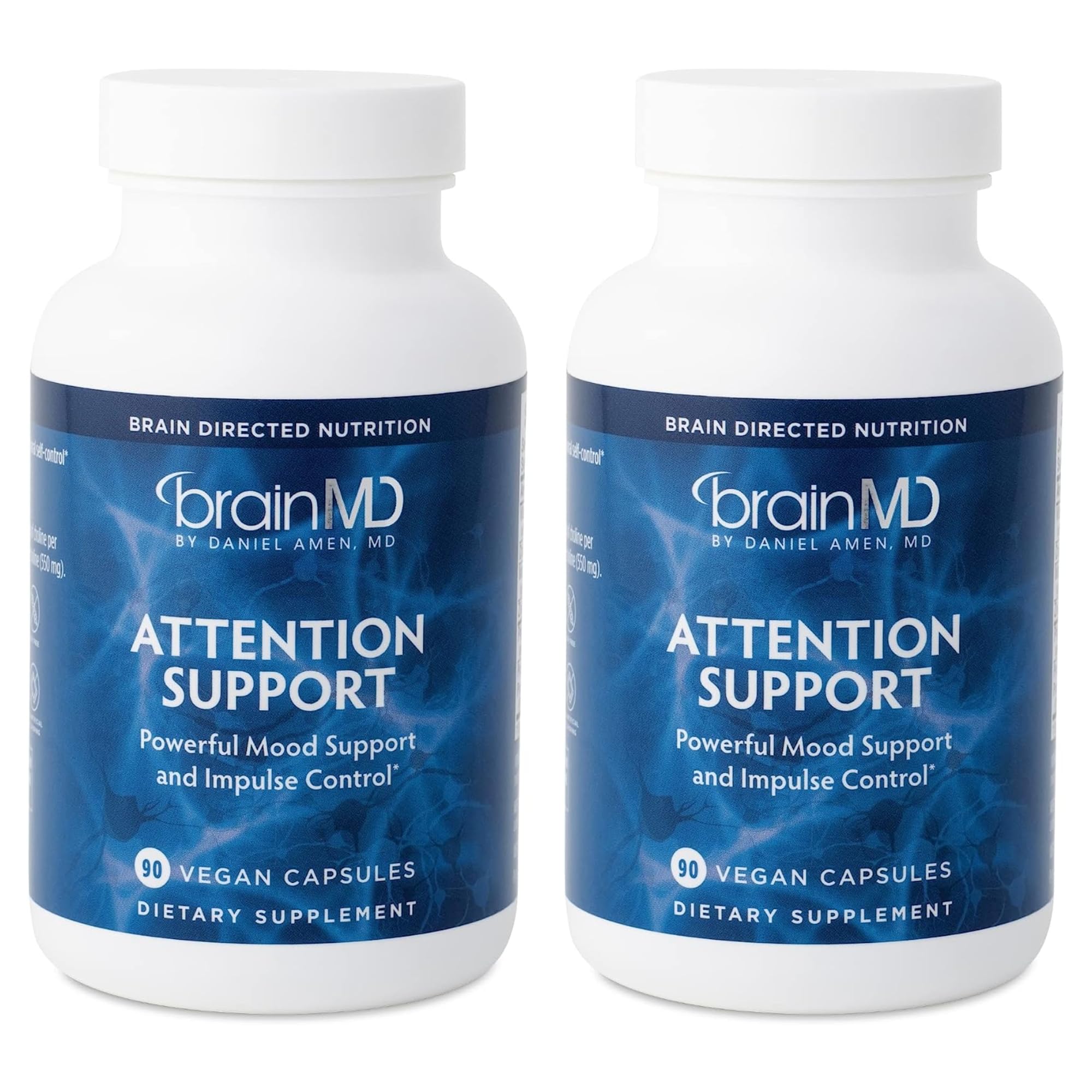 Suplemento Brainmd Dr. Amen Attention Support 90 Cápsulas X 2 - Venta Internacional.