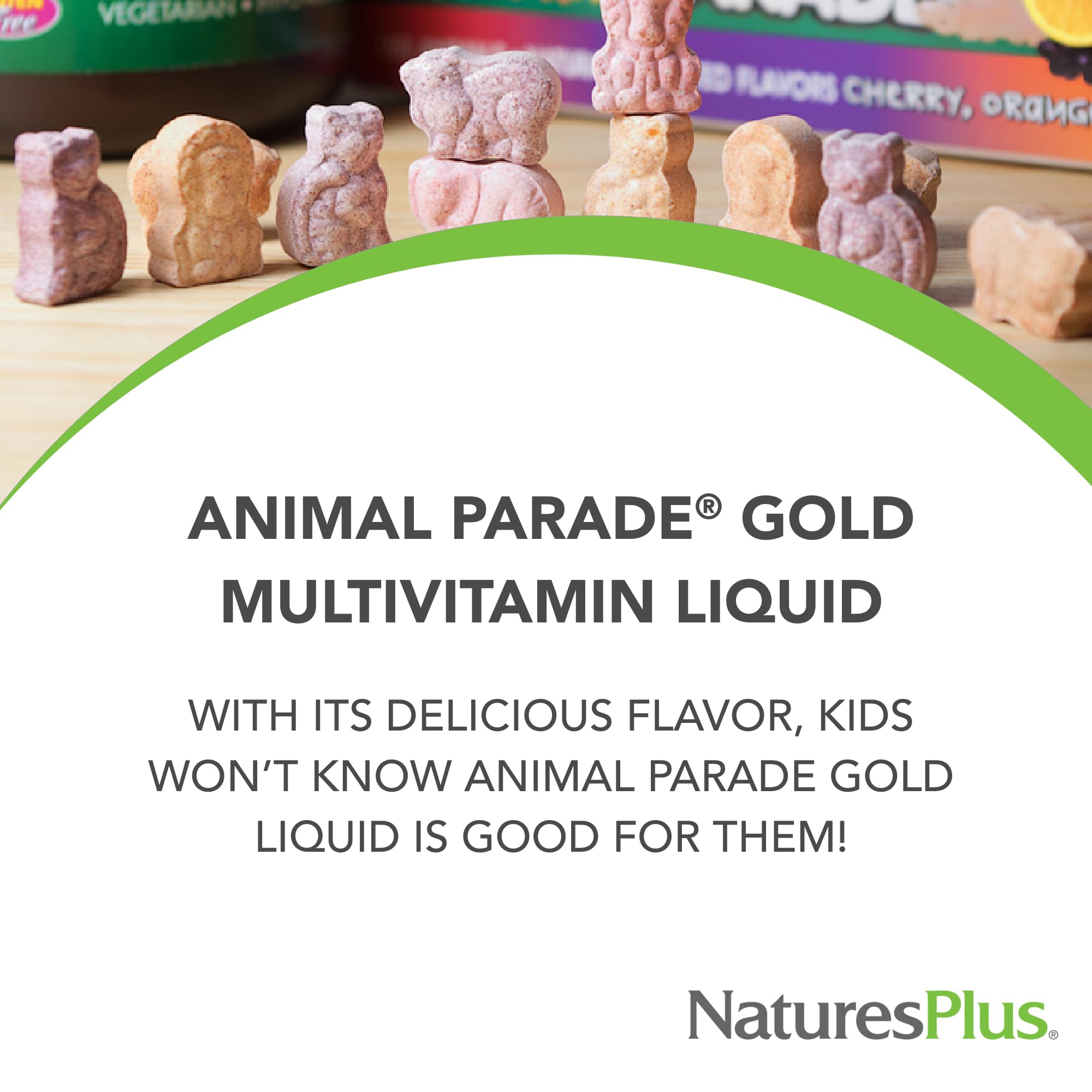 Foto 4 pulgar | Multivitamínico Líquido Naturesplus Animal Parade Gold 900 Ml - Venta Internacional.