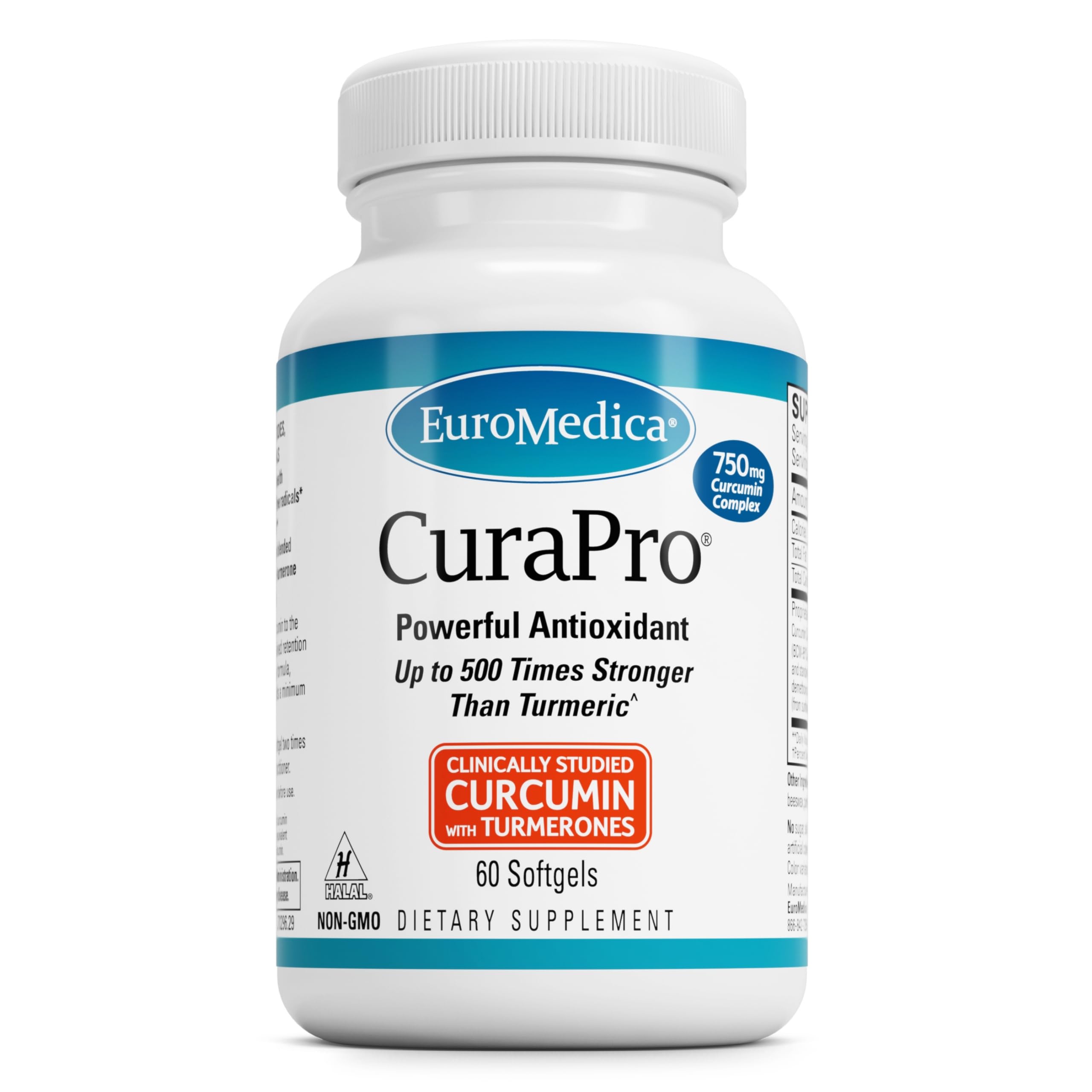 Foto 1 | Suplemento Euromedica Curapro Antioxidante Cerebral Cardiovascular - Venta Internacional.