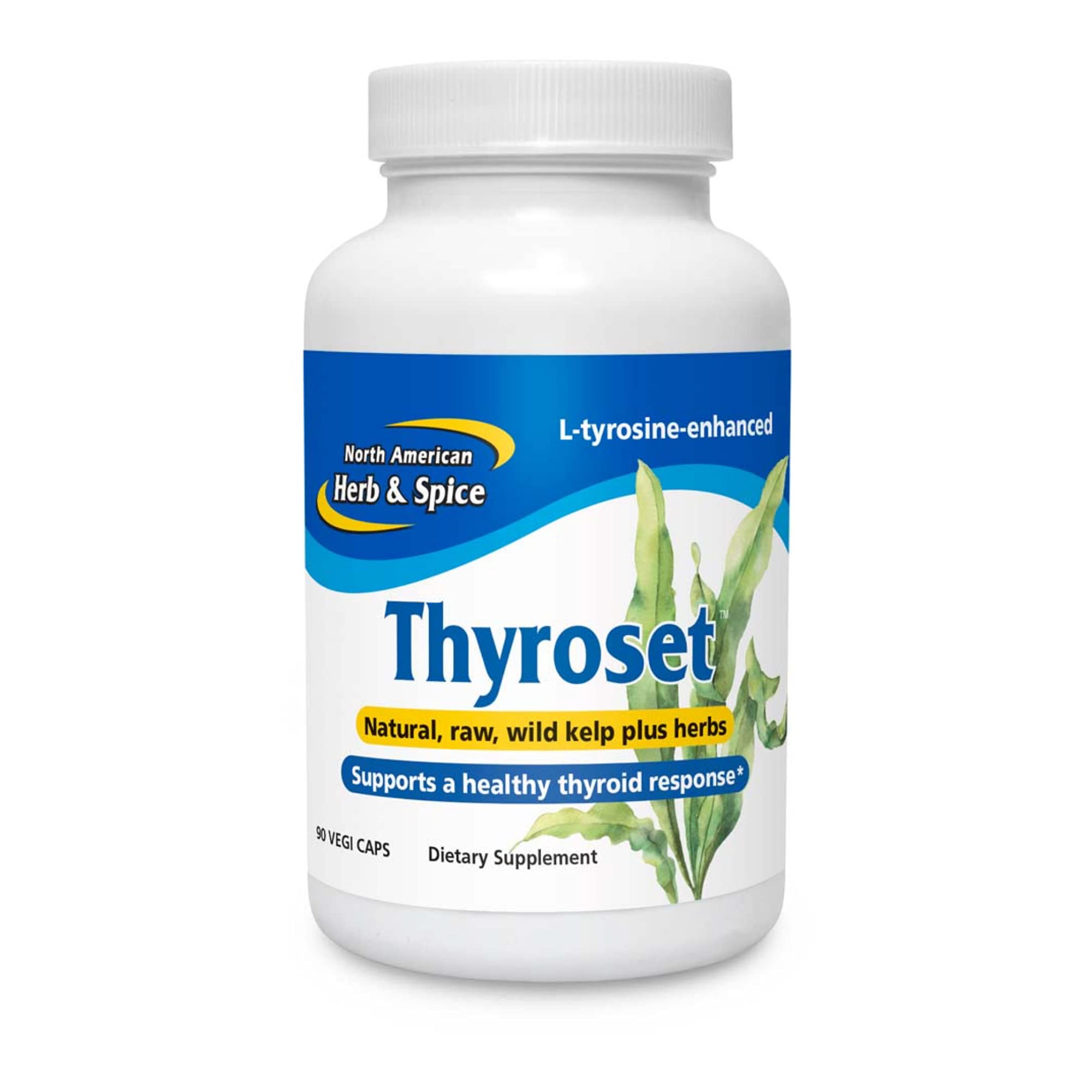Suplemento North American Herb & Spice Thyroset 90 Cápsulas - Venta Internacional.