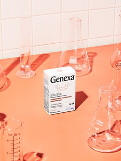 Foto 2 | Remedio Contra La Gripe Genexa Flu Fix Para Niños Y Adultos, 60 Tabletas Masticables - Venta Internacional.