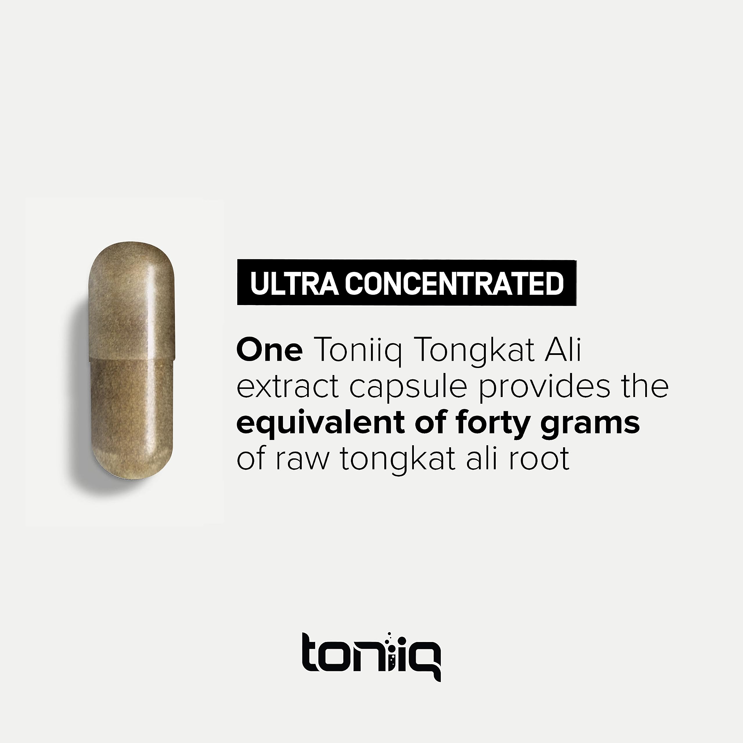 Foto 6 pulgar | Suplemento Toniiq Tongkat Ali, 40 000 Mg, Extracto 200:1, 120 Cápsulas - Venta Internacional.