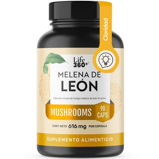 Foto 1 | Melena De León Mushrooms Life 360+ 90 Cápsulas