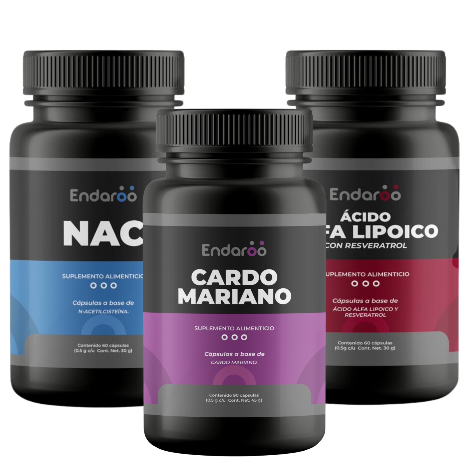 Foto 2 pulgar | Detox Natural | Cardo Mariano, Nac Y Ácido Alfa Lipoico