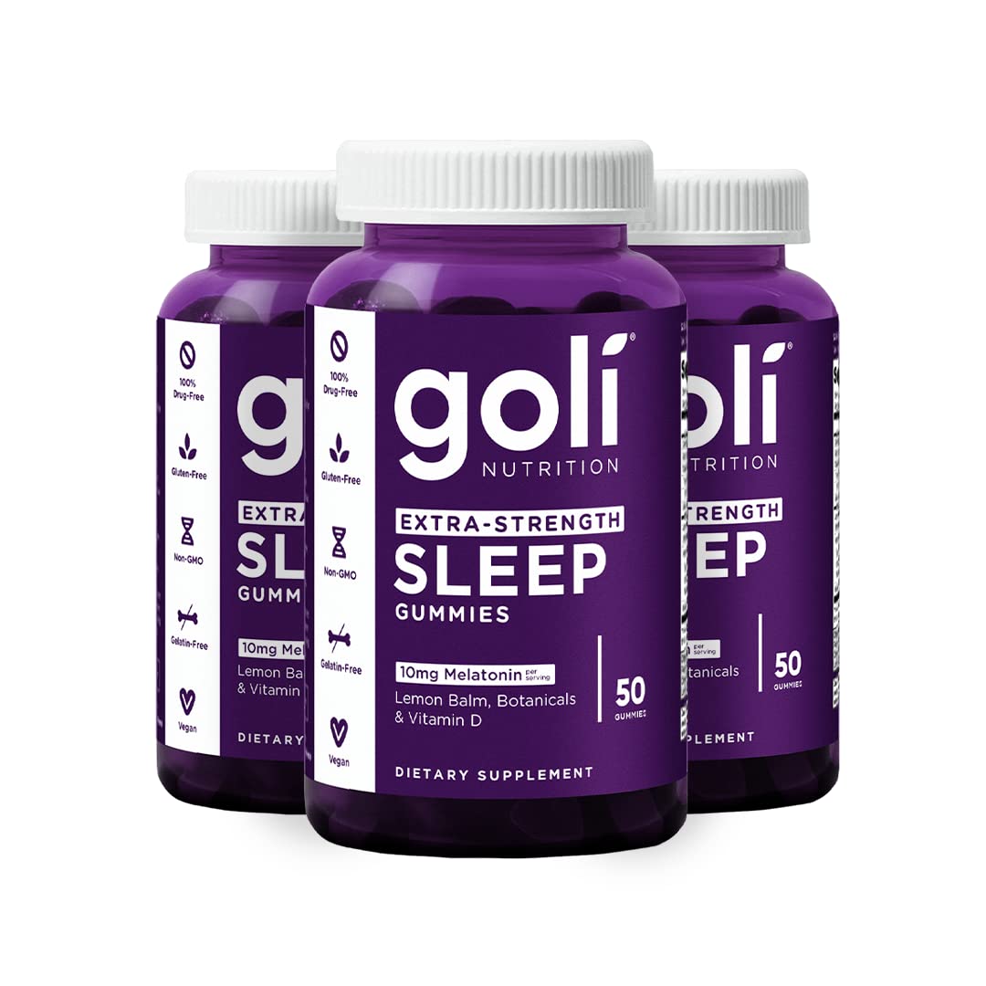Foto 2 pulgar | Suplemento Goli Extra Strength Sleep Gummy 10 Mg De Melatonina 150 - Venta Internacional.