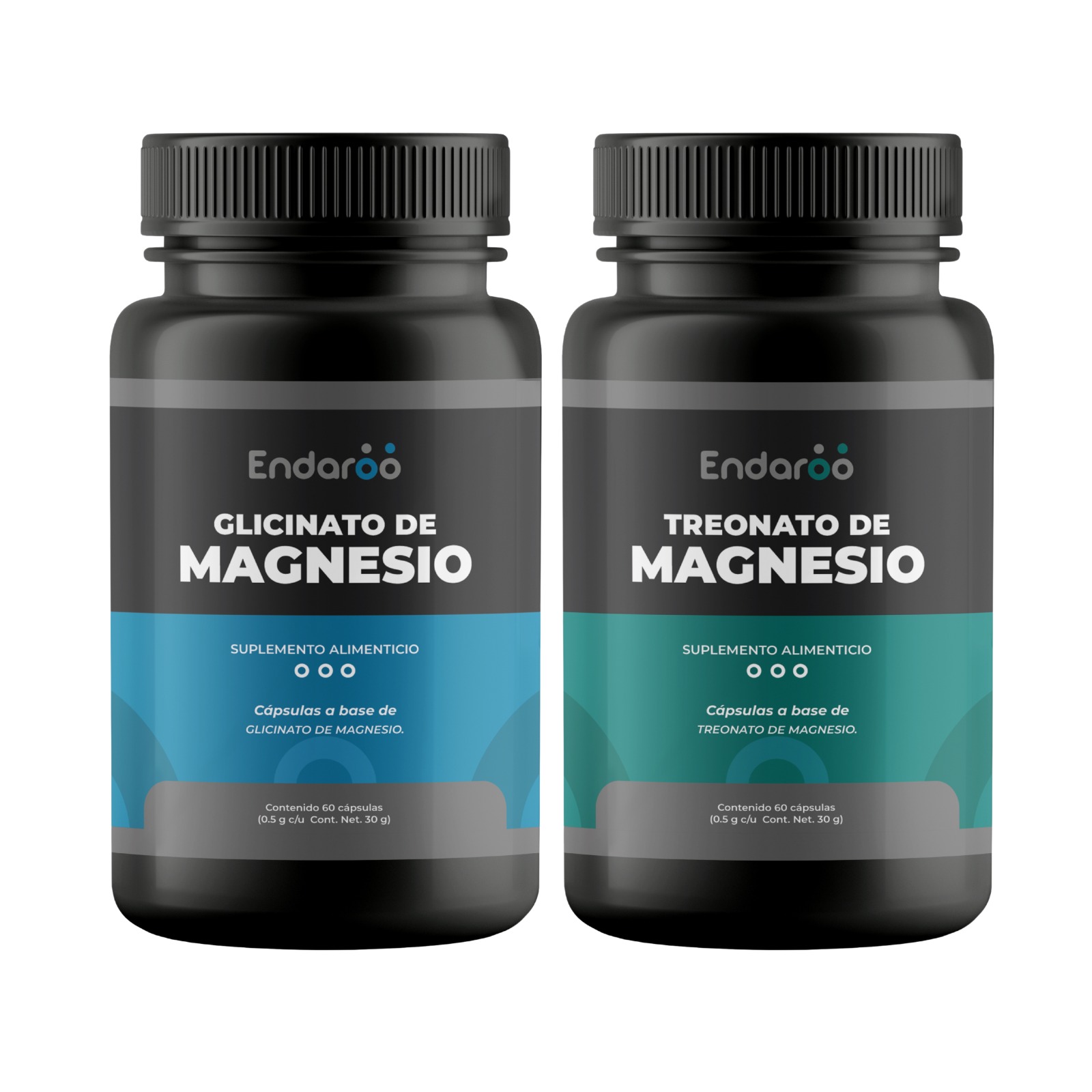 Magnesio Total | Glicinato + Treonato 60 Cáps