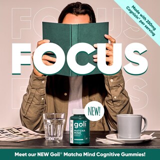 Foto 2 | Gomitas Goli Matcha Mind 300 Unidades Con Té Verde Cognizin - Venta Internacional.