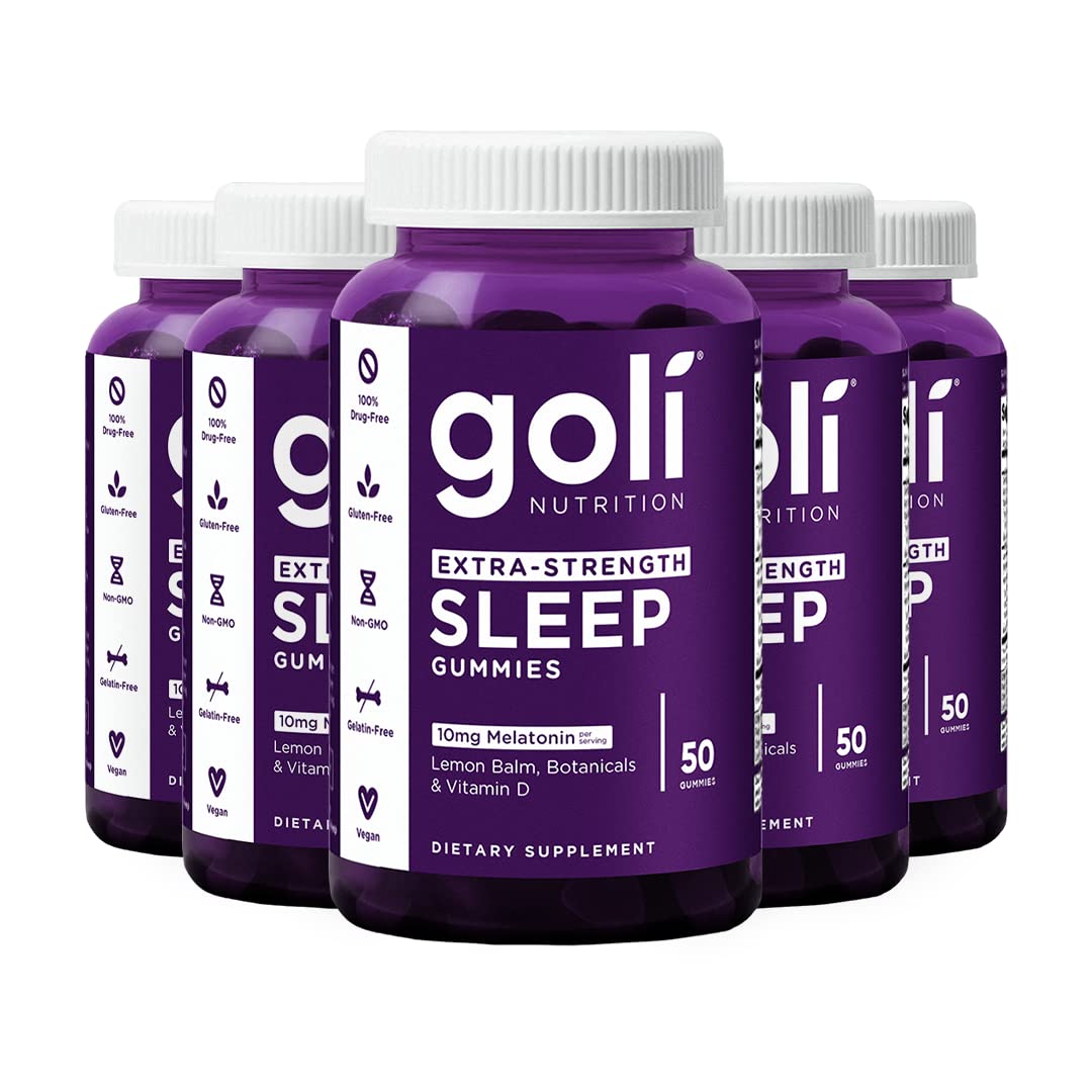Foto 2 pulgar | Suplemento Goli Extra Strength Sleep Gummy De 10 Mg De Melatonina 250 - Venta Internacional.