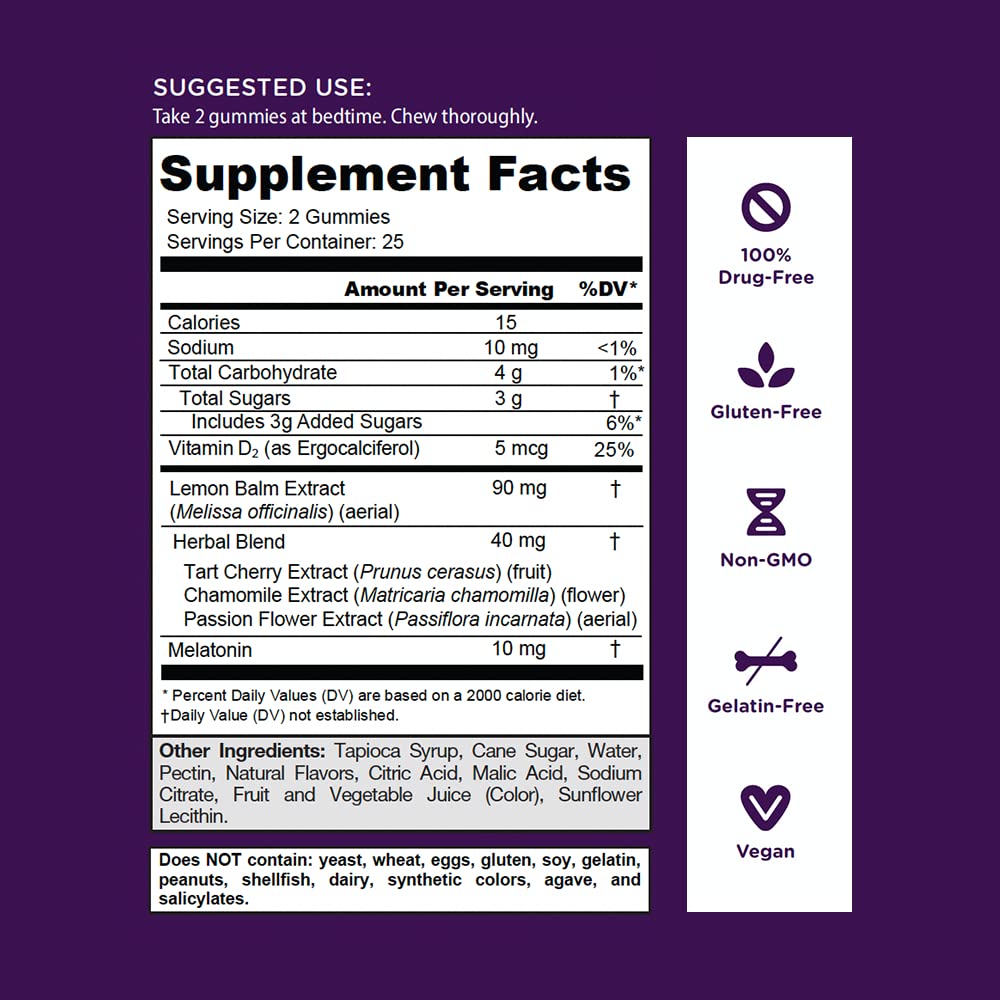 Foto 4 pulgar | Suplemento Goli Extra Strength Sleep Gummy De 10 Mg De Melatonina 250 - Venta Internacional.