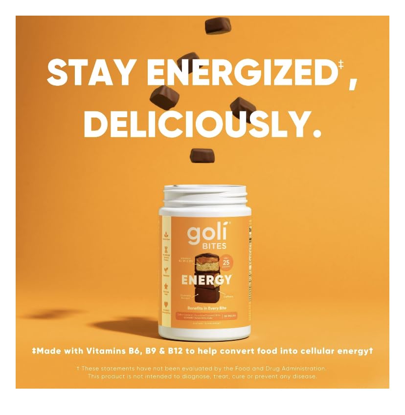 Foto 2 | Energy Bites Goli Nutrition Con Sabor A Chocolate Y Caramelo Salado - Venta Internacional.