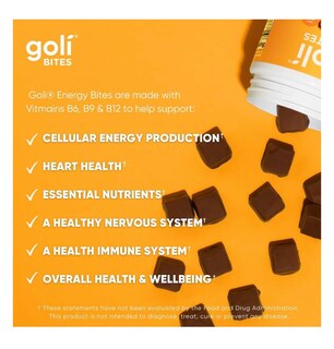 Foto 3 | Energy Bites Goli Nutrition Con Sabor A Chocolate Y Caramelo Salado - Venta Internacional.